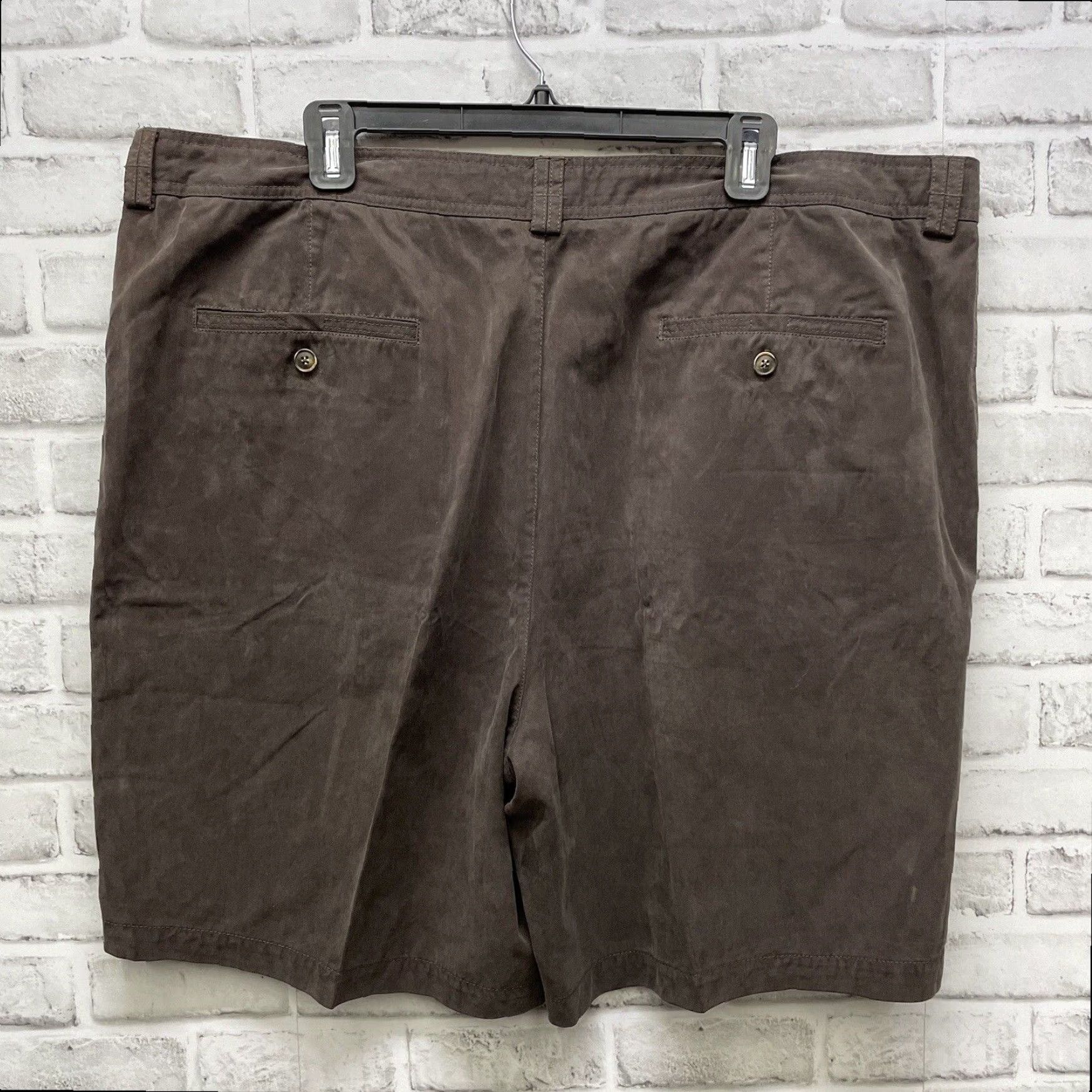 Tommy Bahama Tommy Bahama Brown Chino Shorts Mens Size 42 Cotton Blend Casual Size US 42 / EU 58 - 5 Thumbnail