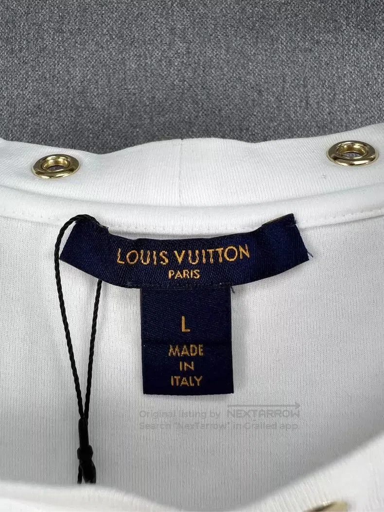 Louis Vuitton LOUIS VUITTON Monogram Metal Short Sleeve. Size US L / EU 52-54 / 3 - 3 Thumbnail