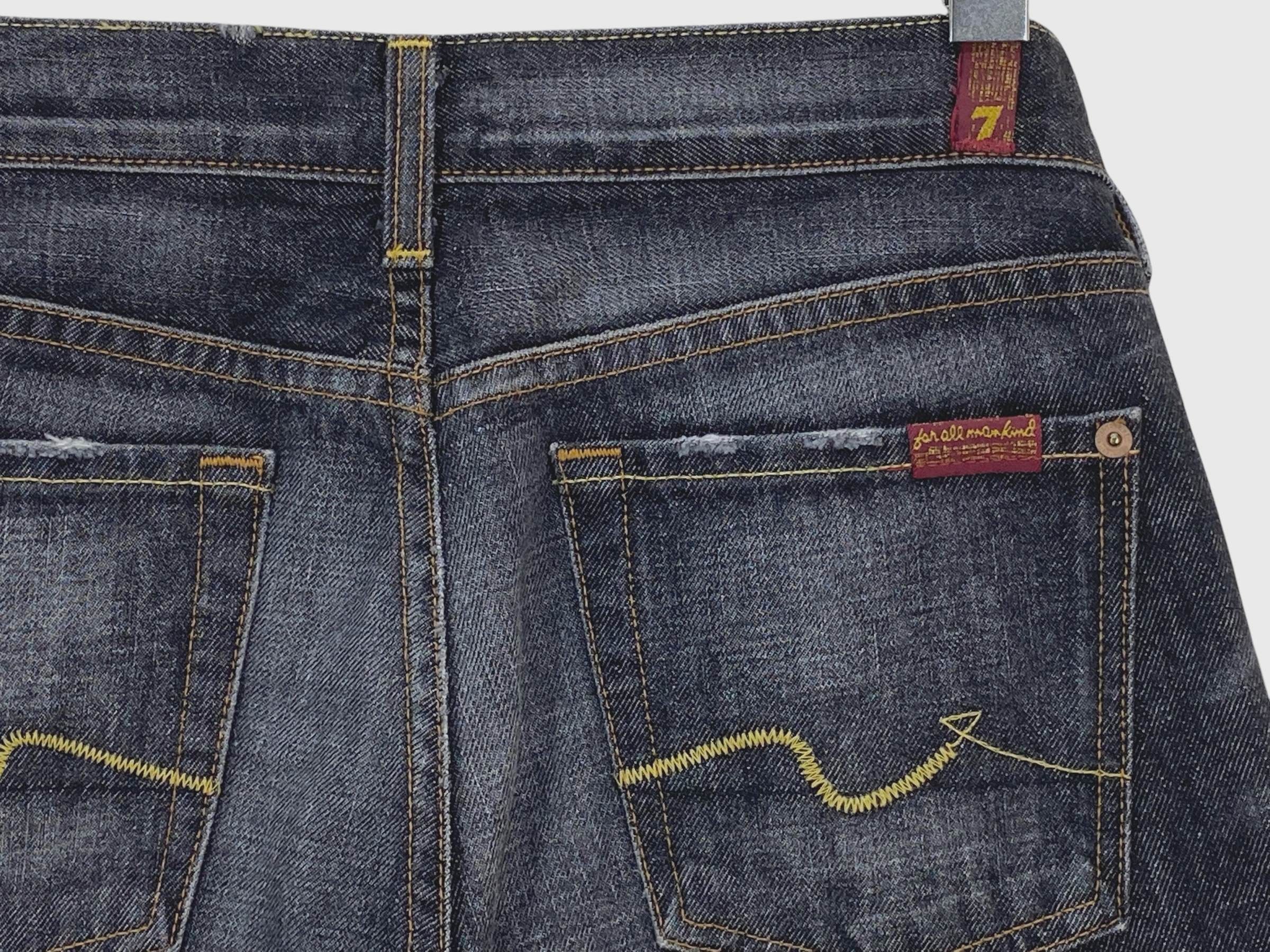 7 For All Mankind × Japanese Brand 7 for all mankind Flare Jeans Bootcut Jeans Size US 26 / EU 42 - 9 Thumbnail