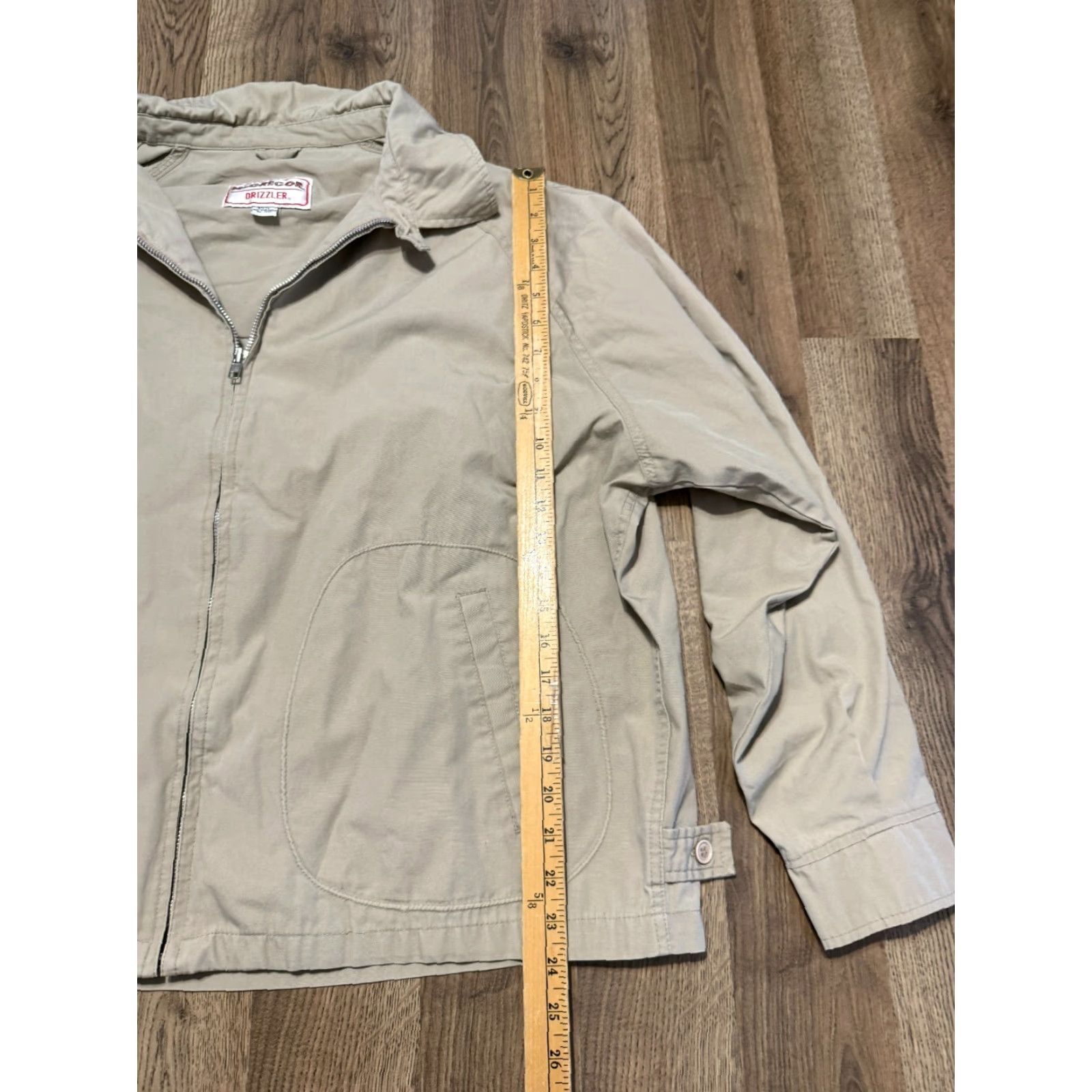 McGregor VINTAGE McGregor Drizzler Jacket Women's Plus Size 2X Brown Full Zip Long Sleeve Size XXL / US 16-18 / IT 52-54 - 7 Thumbnail