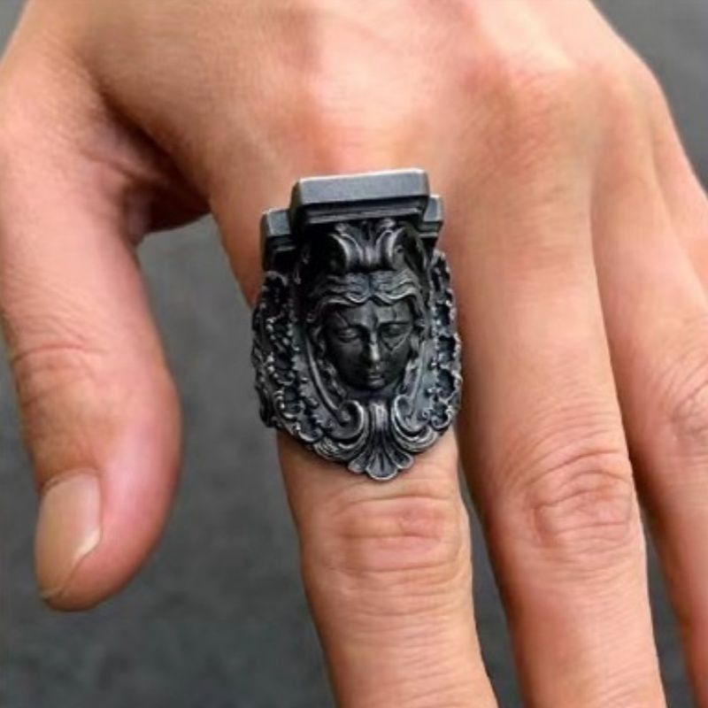 Jewelry Matchless Jewelry Rings Open Size Chrome Ring (Size 7-13) Size ONE SIZE - 5 Thumbnail