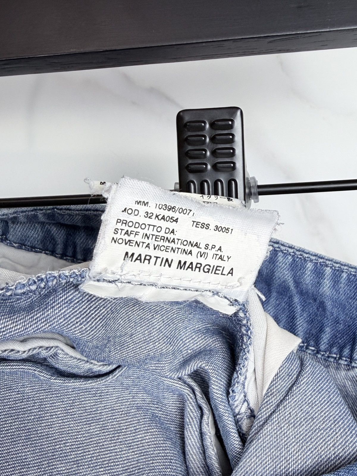 Maison Margiela SS07 Maison Martin Margiela Slant Pocket Raw Hem Pants Jeans Size US 30 / EU 46 - 10 Thumbnail