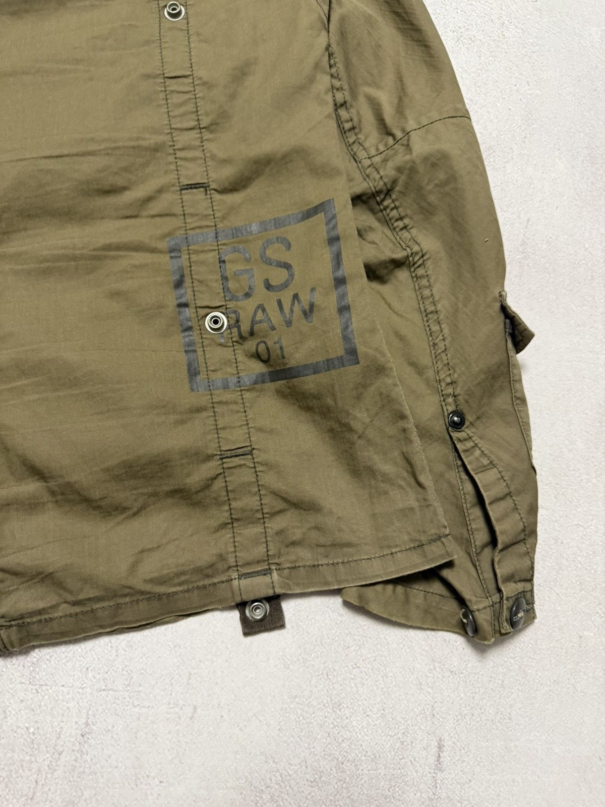 G-Star Vintage G Star Raw Jacket Multopocket Avant-Garde y2k 90s Size US L / EU 52-54 / 3 - 9 Thumbnail