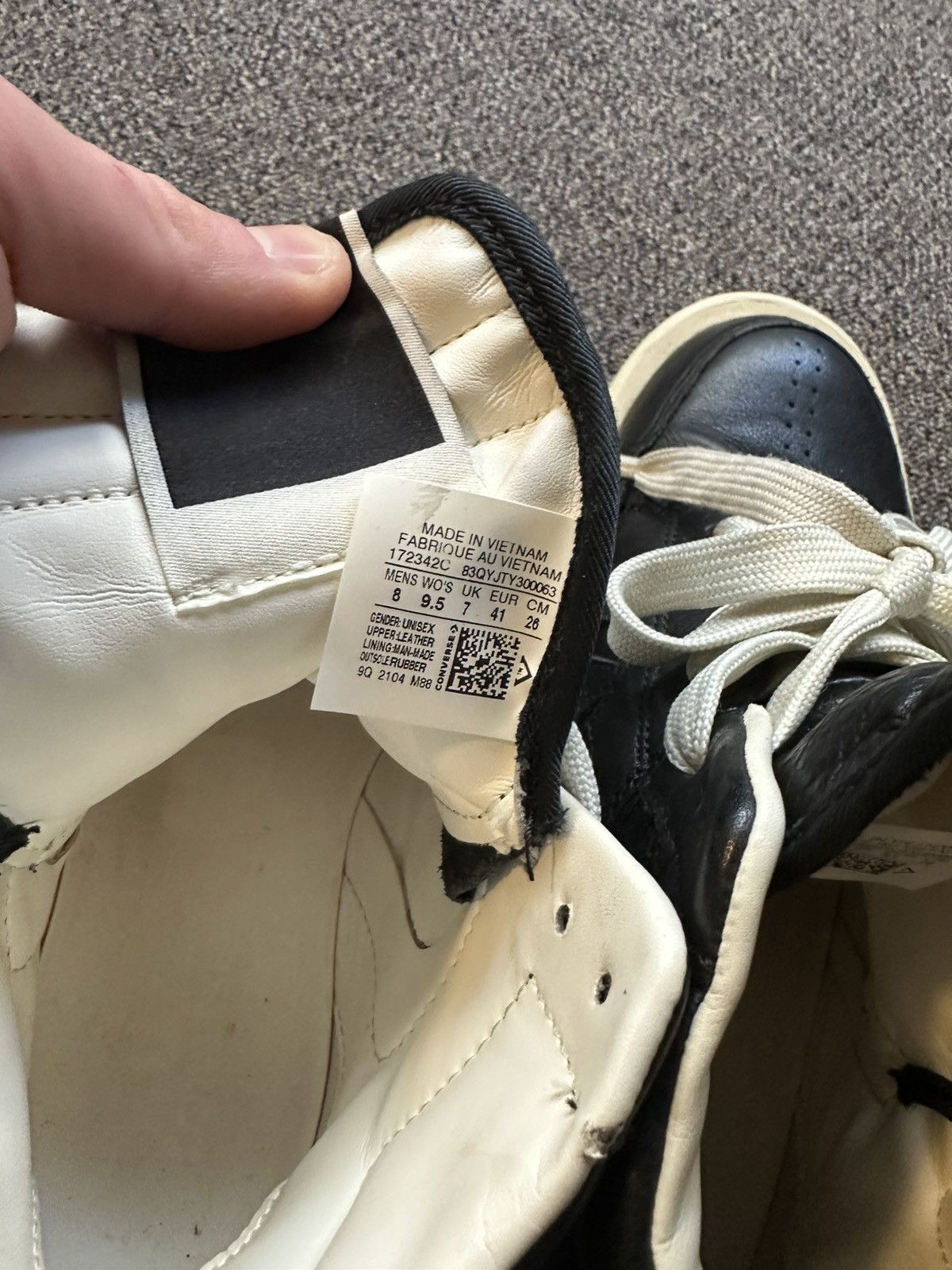 Converse × Rick Owens × Rick Owens Drkshdw Rick Owen’s turbowpn Size US 8 / EU 41 - 2 Thumbnail
