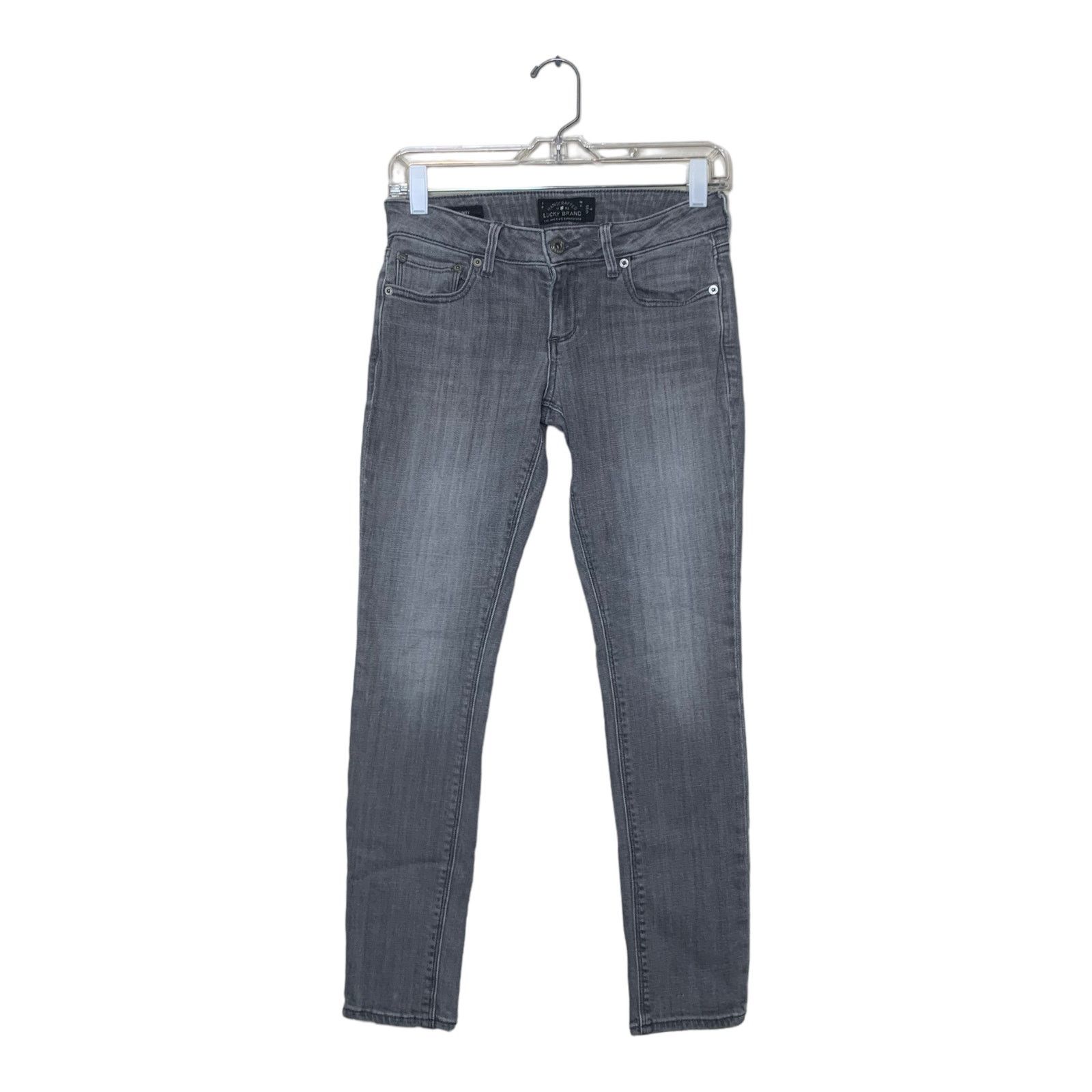Lucky Brand Lucky Brand black wash Lolita Skinny Jeans Size 0 / 25 Size 25" / US 0 / IT 36 - 5 Thumbnail