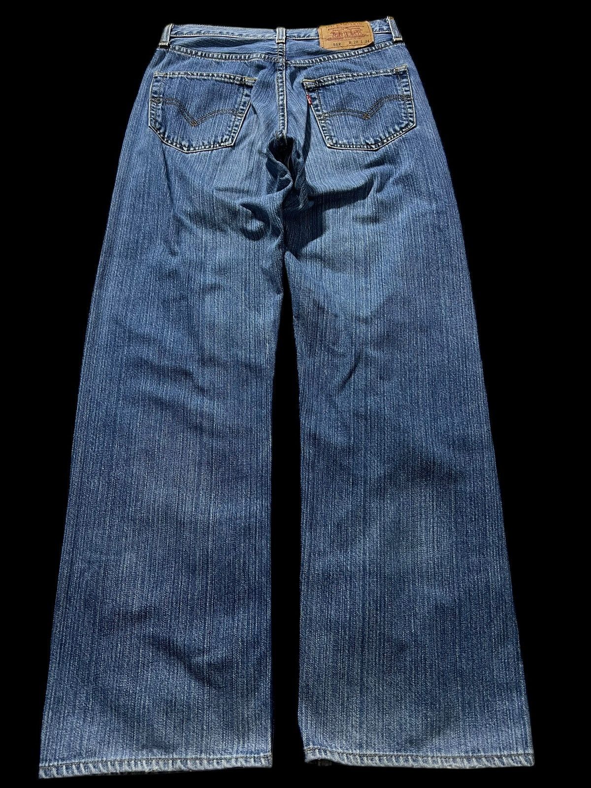 If Six Was Nine × Levi's 💥Baggy💥Vintage 90’s Levis 512 Washed Jeans Very Rare Size US 28 / EU 44 - 2 Thumbnail