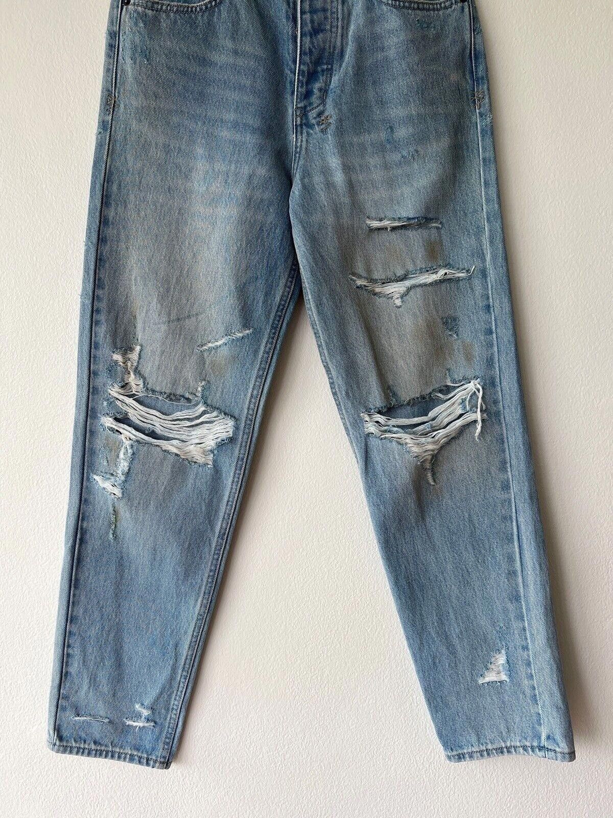 Ksubi new Ksubi mens denim jean 28 small bullet doom blue Size US 28 / EU 44 - 3 Thumbnail