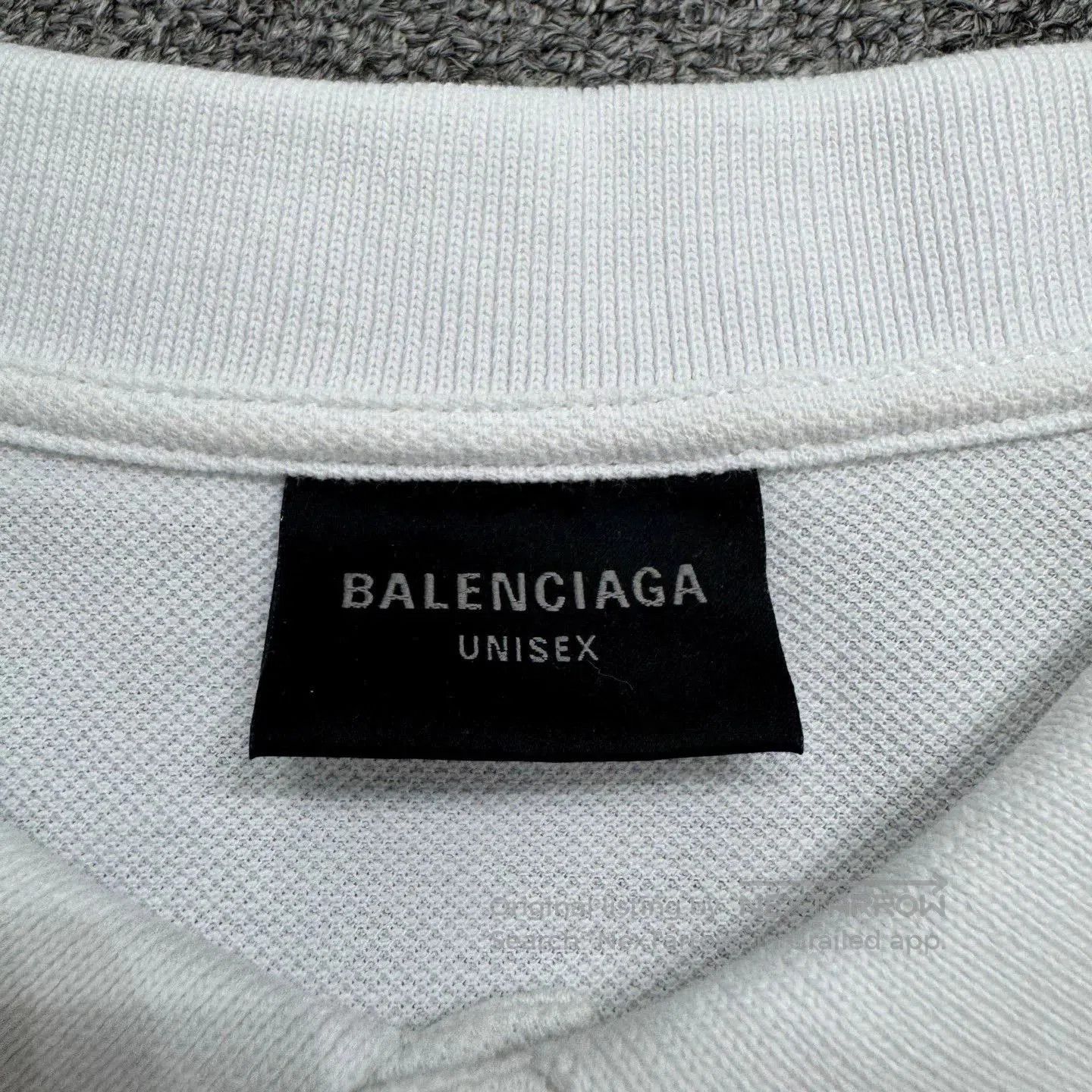 Balenciaga Balenciaga Embroidered Letter Polo Shirt. Size US XXL / EU 58 / 5 - 2 Thumbnail