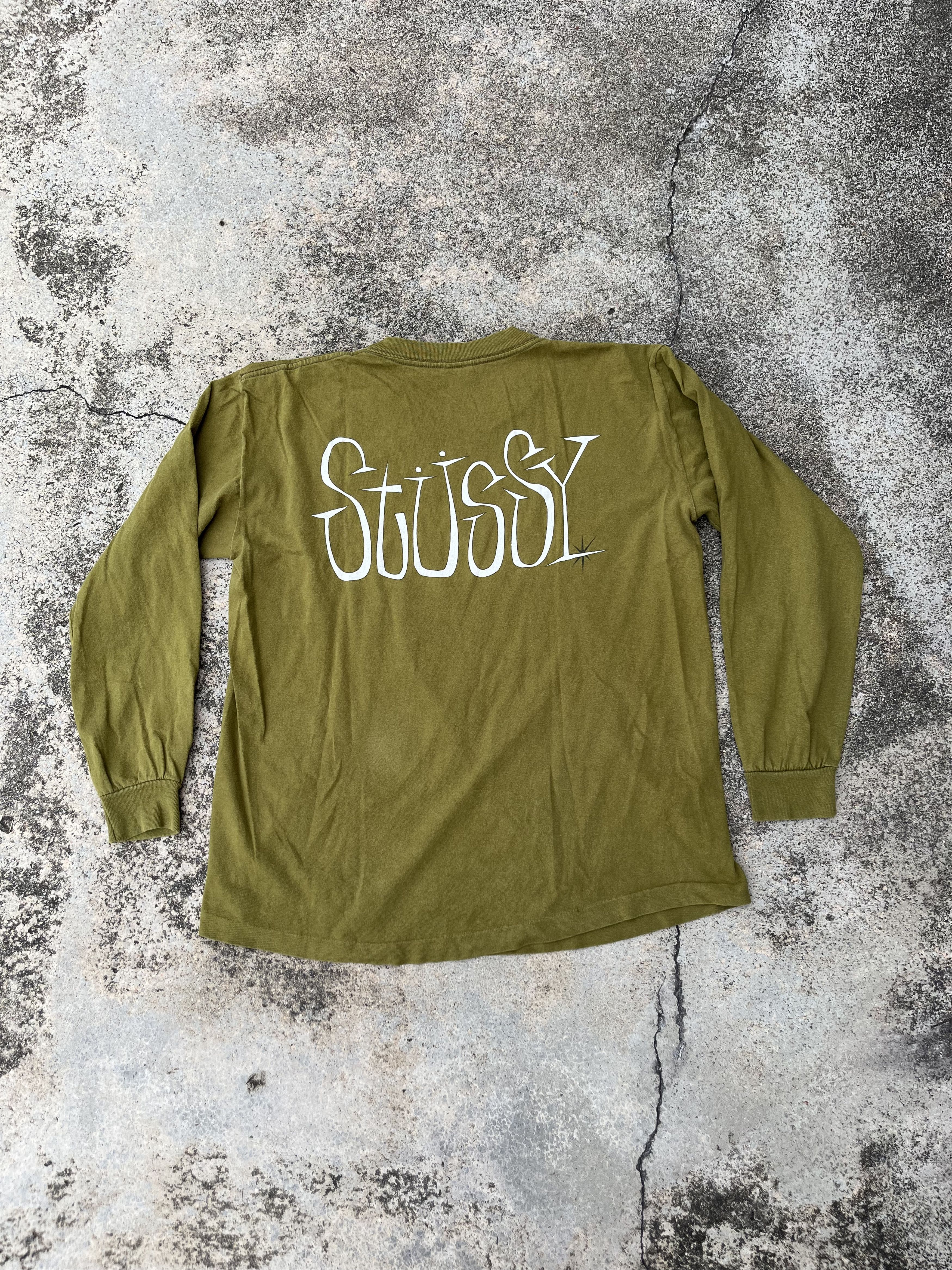 トップス Stussy 80s RARE Vintage Stüssy Dragon Graphics T-Shirt / 80s 90s 2000s