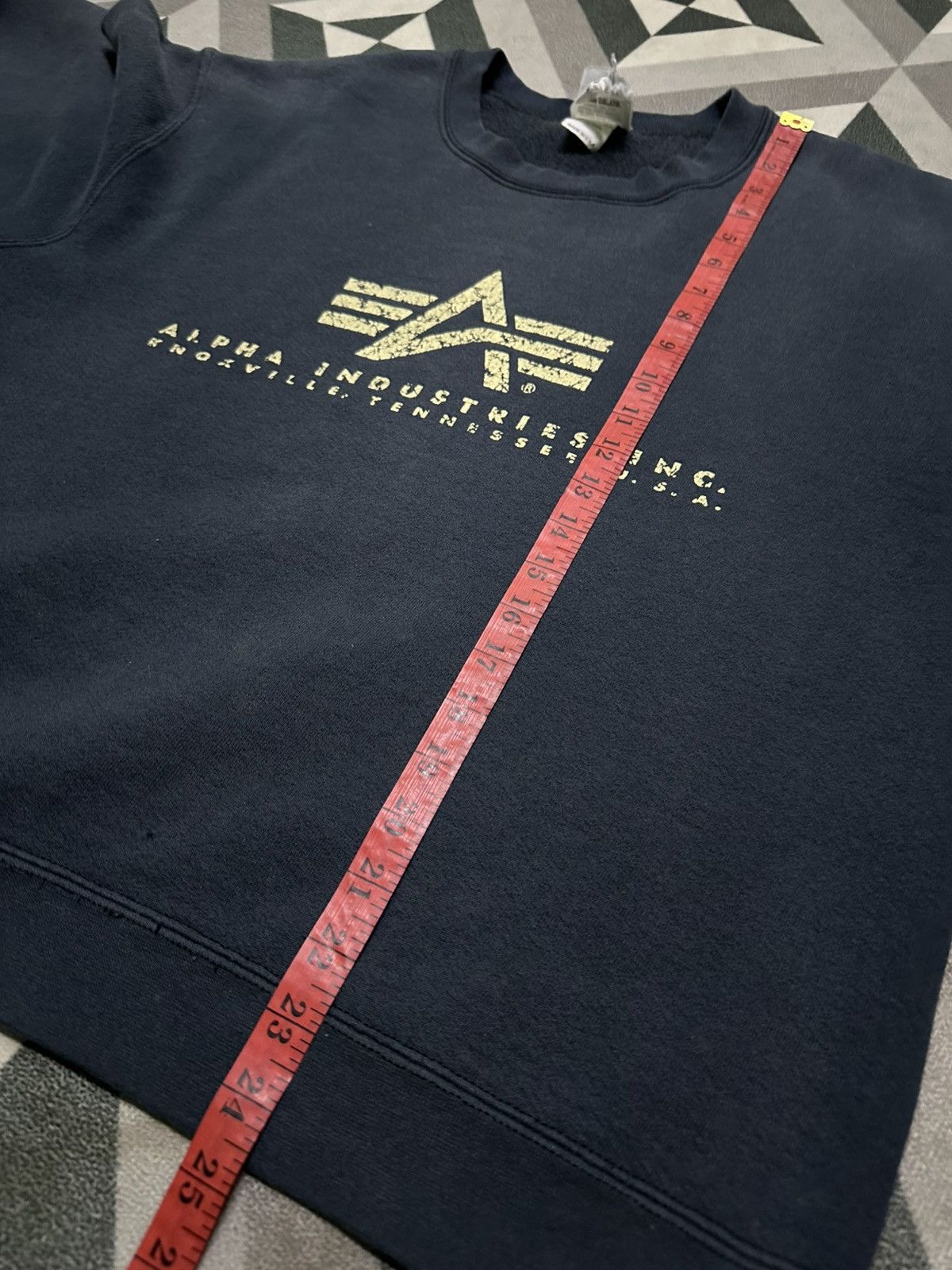 Alpha Industries Vintage Alpha industries pullover sweatshirt Size US L / EU 52-54 / 3 - 8 Thumbnail