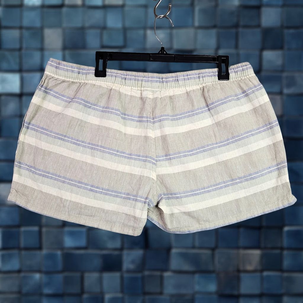 Patagonia Patagonia Women’s Stripes Island Hemp Baggie Unlined Short Size 8 Size 30" / US 8 / IT 44 - 1 Thumbnail