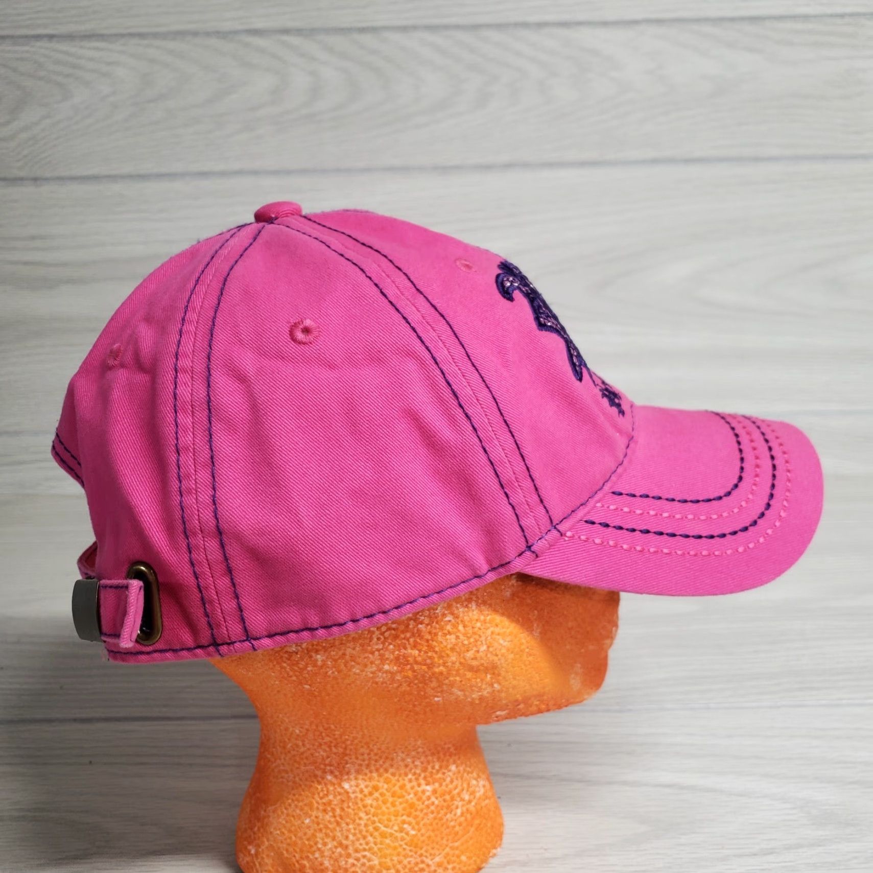 Pinko Pigeon Forge Tennessee TN Pink Ball Cap Hat Adjustable Embroidered Baseball Cap Size ONE SIZE - 3 Thumbnail