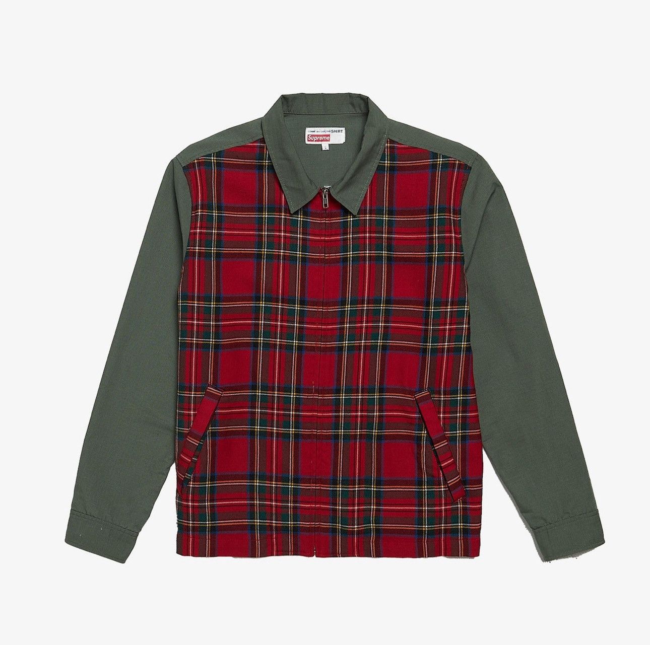 Supreme　COMME des GARCONS　ジャケット Supreme Comme Des Garcons Work Jacket Olive Men's - FW15 - US