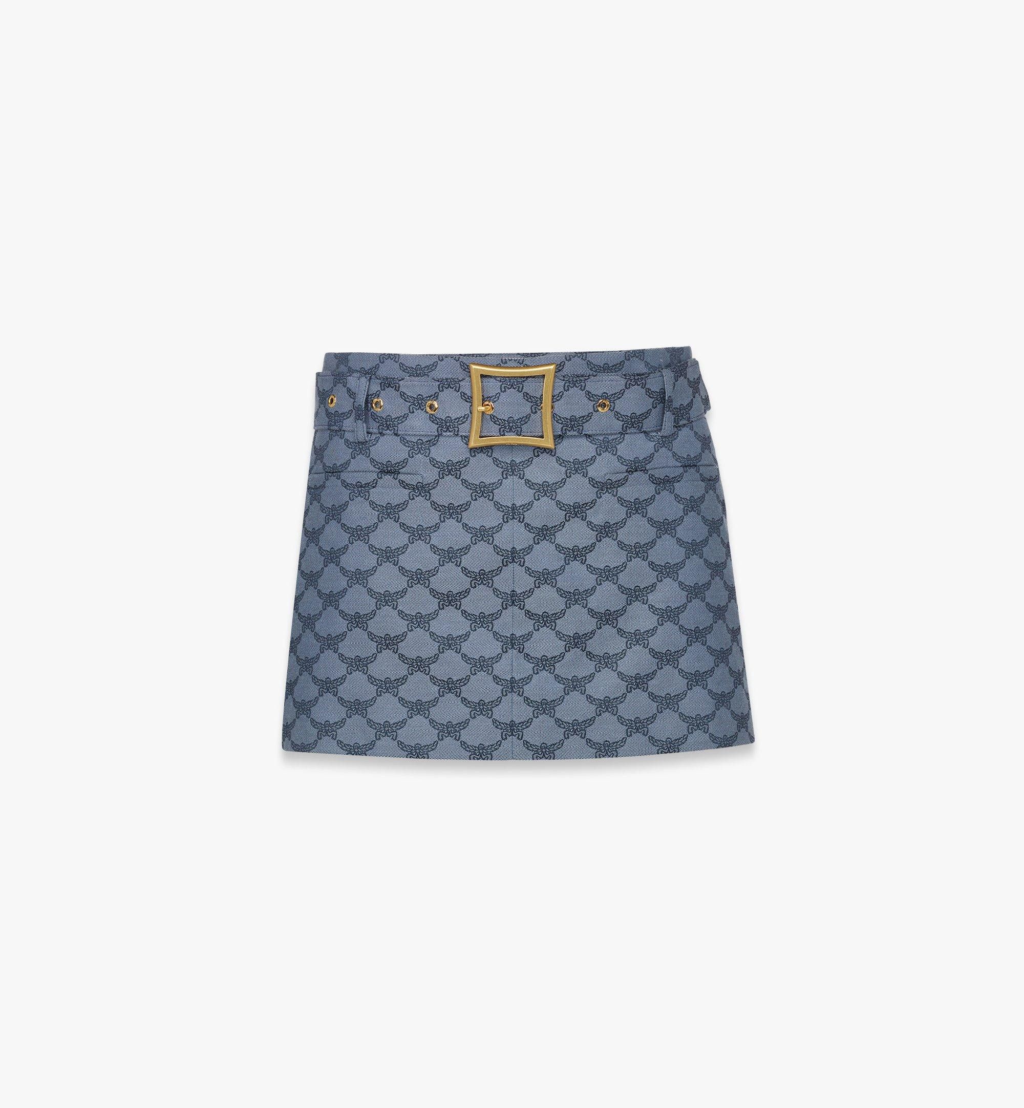 MCM o1mt1gz1224 Mini Skirt in Indigo Size 28" / US 6 / IT 42 - 1 Thumbnail