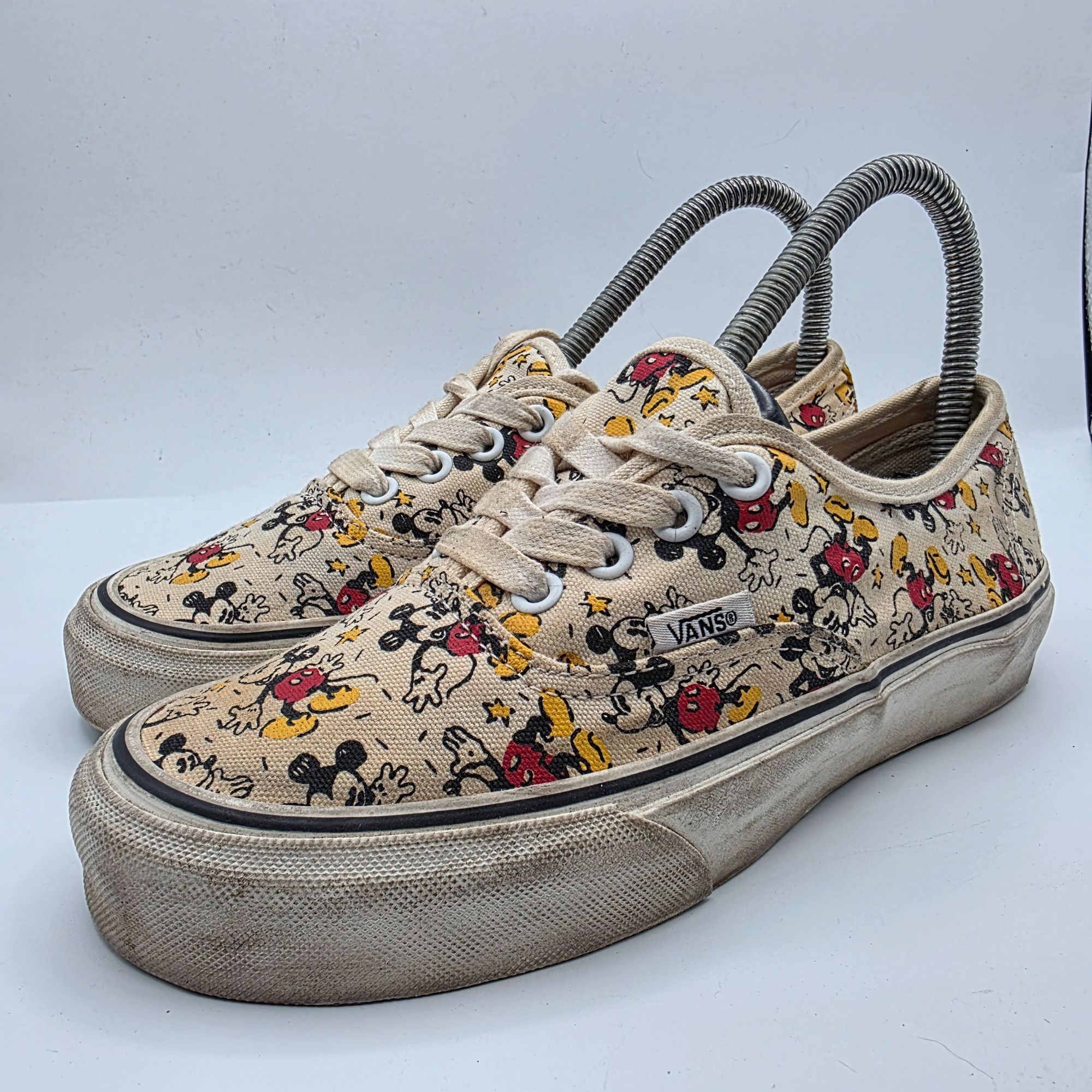 Disney × Vans Vans Original Authentic LX x Disney Mickey Womens Size 6 Cla Size US 6 / IT 36 - 4 Thumbnail