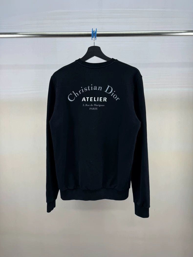 Dior Dior Christian Atelier Black Sweatshirt M-2505 Size US M / EU 48-50 / 2 - 2 Thumbnail