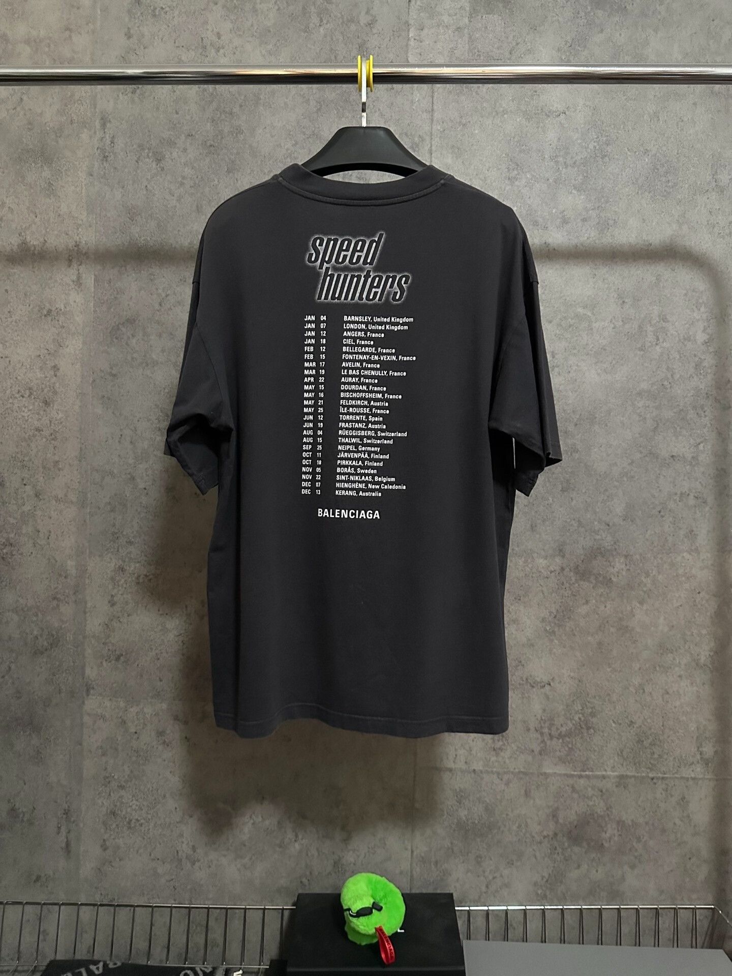 Balenciaga Balenciaga Speed Hunters Logo Print T-shirt Size US XS / EU 42 / 0 - 5 Thumbnail