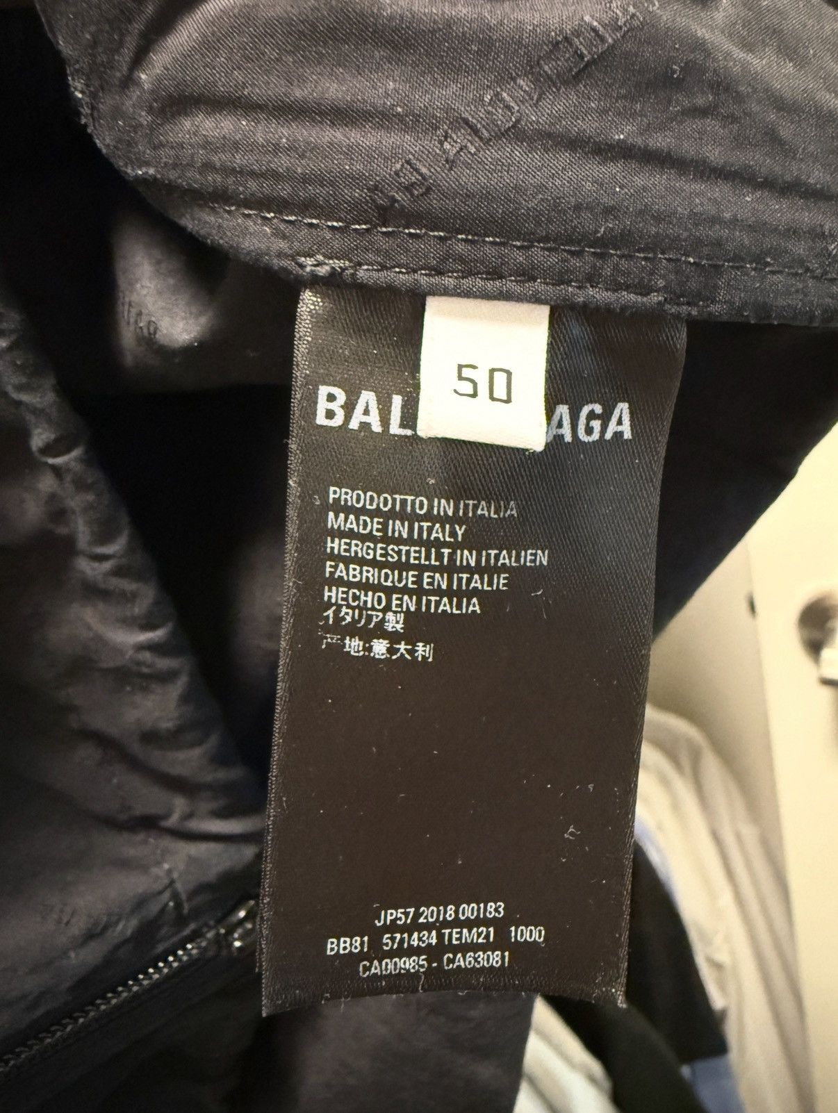 Balenciaga Balengicaga windbreaker jacket Size US M / EU 48-50 / 2 - 2 Thumbnail