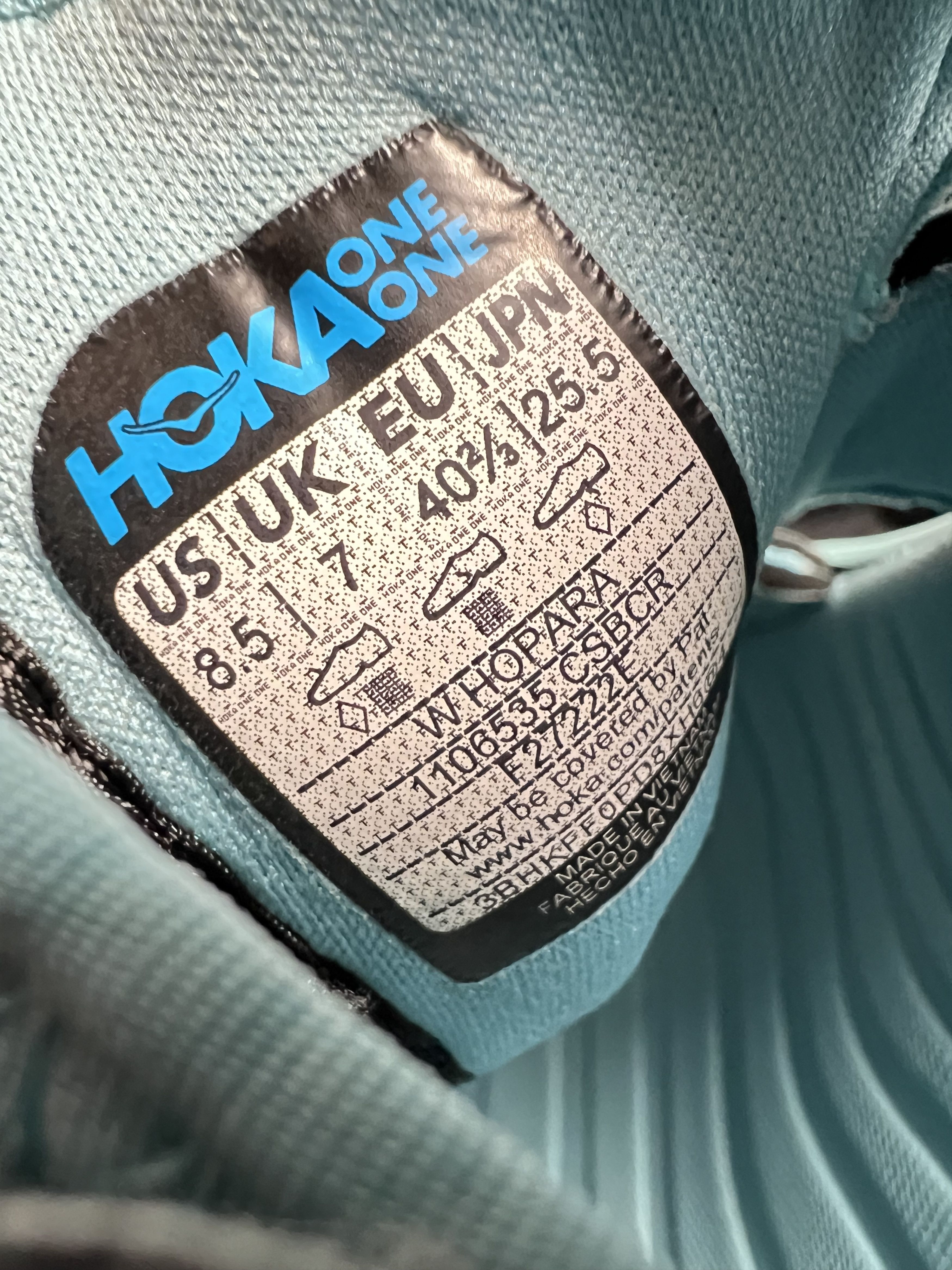Hoka Hoka One One Hopara Hiking Trail Running Sandal Shoes Size US 8.5 / IT 38.5 - 18 Thumbnail