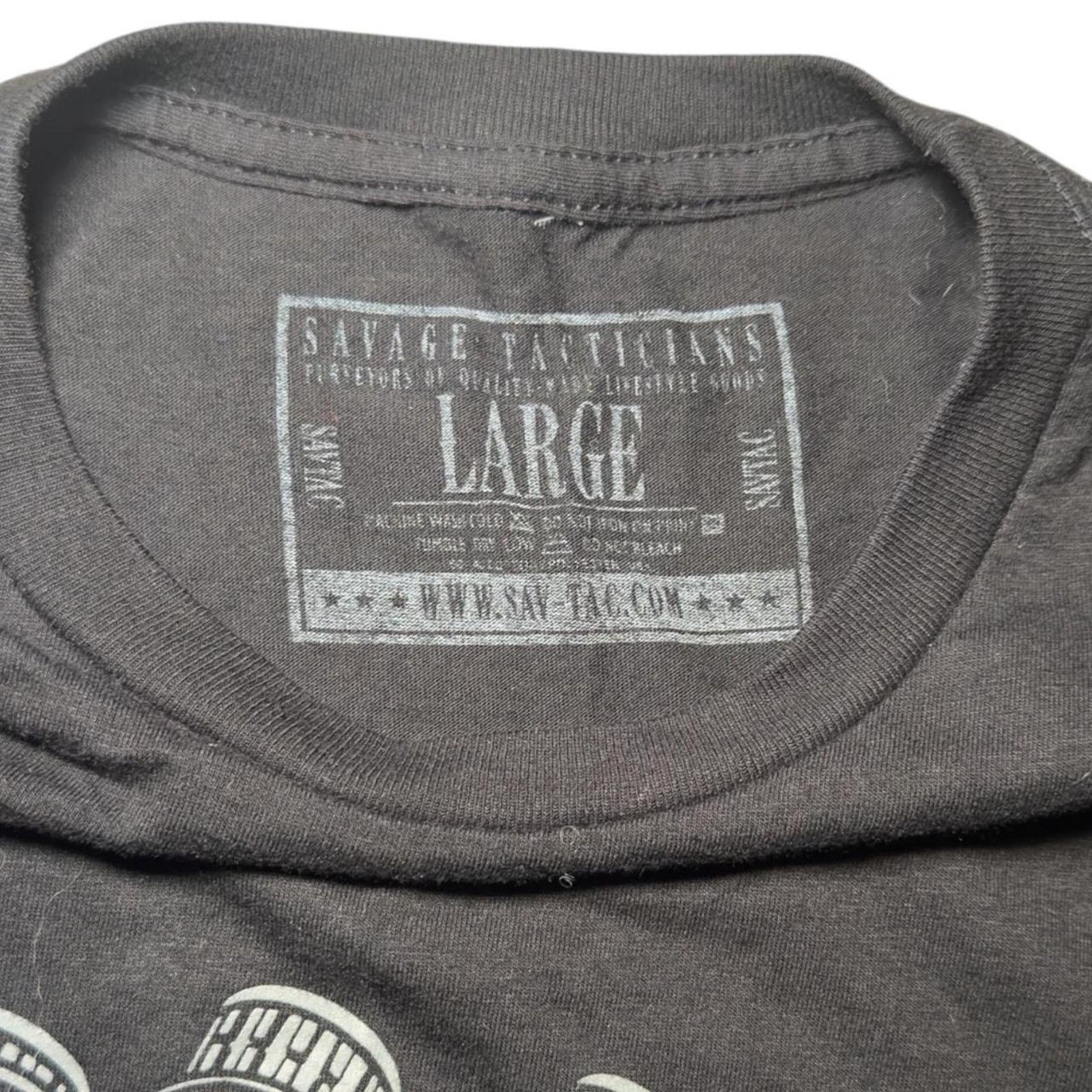 Other Savage tacticians tactical skull tee Size US L / EU 52-54 / 3 - 3 Thumbnail
