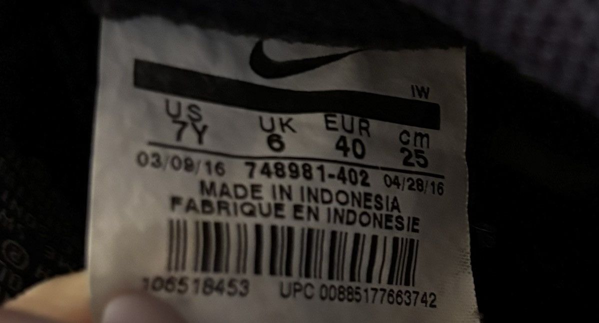 Nike × Vintage Air Force 1 Premium GS ‘Light Blue’ Size US 7 / EU 40 - 7 Thumbnail