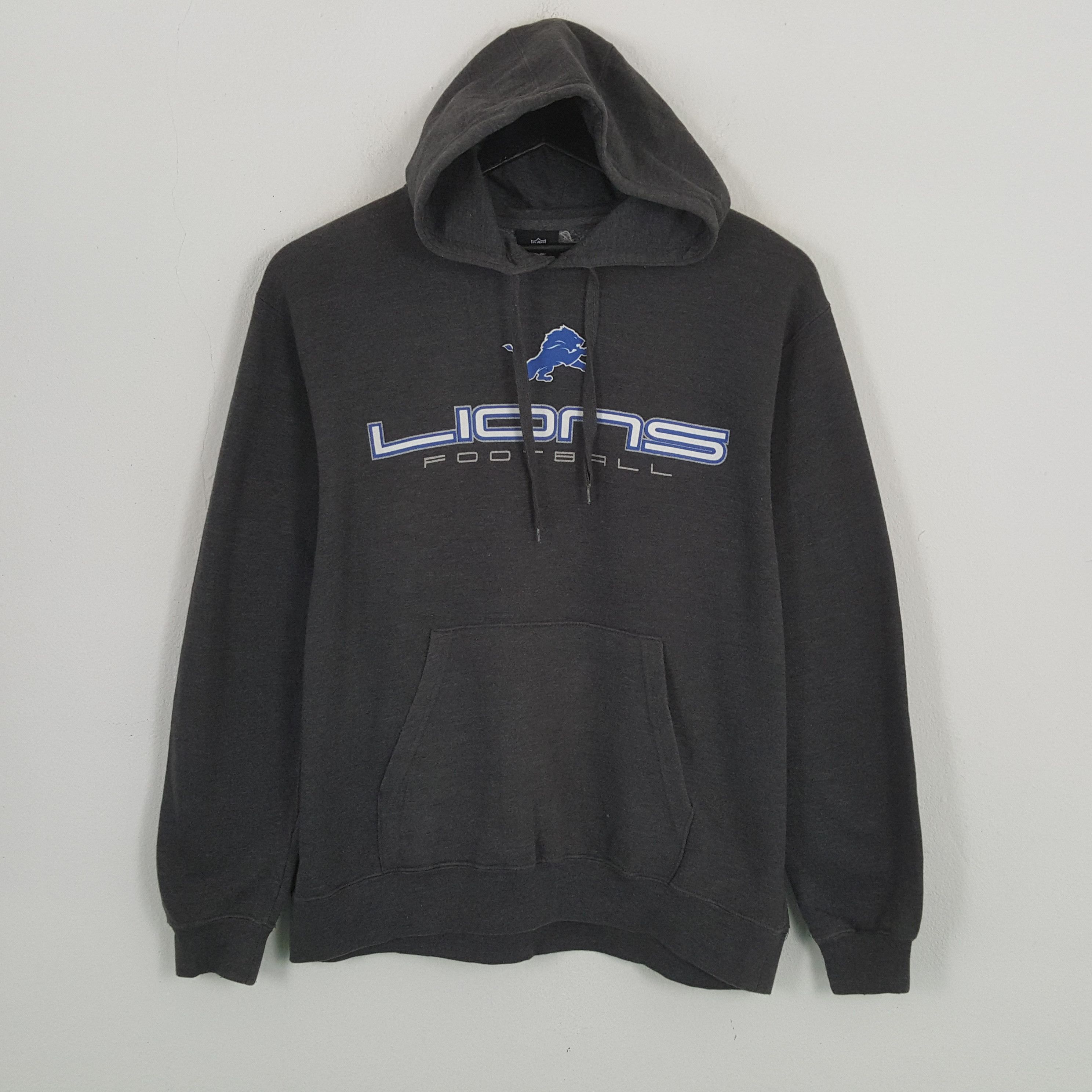 NFL × Vintage LIONS FOOTBALL NFL Hoodies American Football Team Size US XL / EU 56 / 4 - 1 Thumbnail