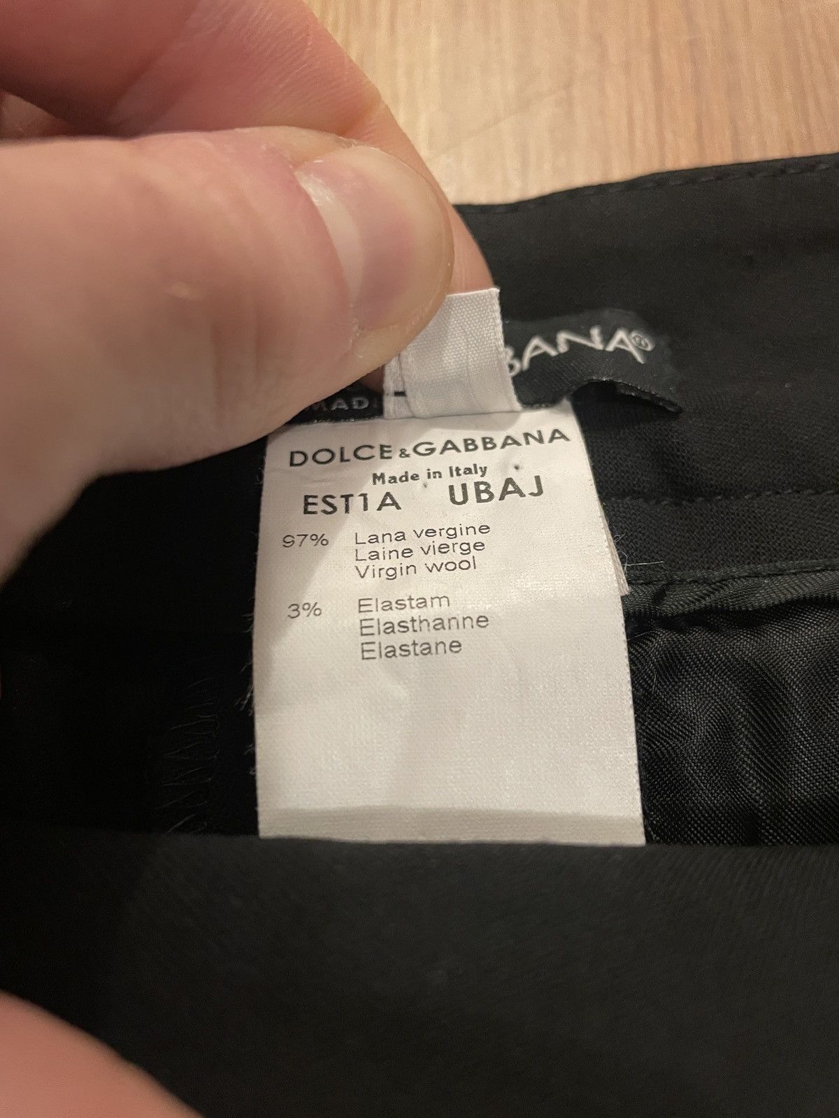 Dolce & Gabbana Dolce & Gabbana wool dress pants Size 28" / US 6 / IT 42 - 5 Thumbnail