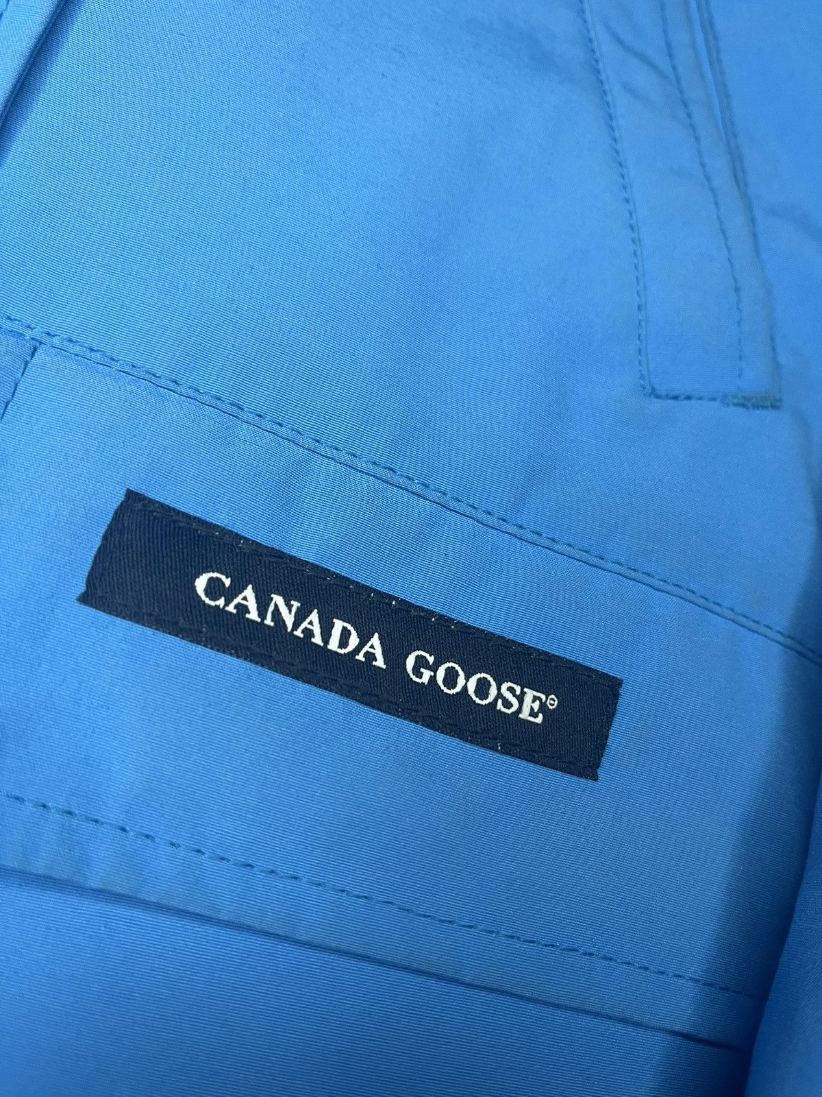 Canada Goose Canada Goose Chilliwack Bomber Blue Arctic Program Fur Hood Size US S / EU 44-46 / 1 - 5 Thumbnail
