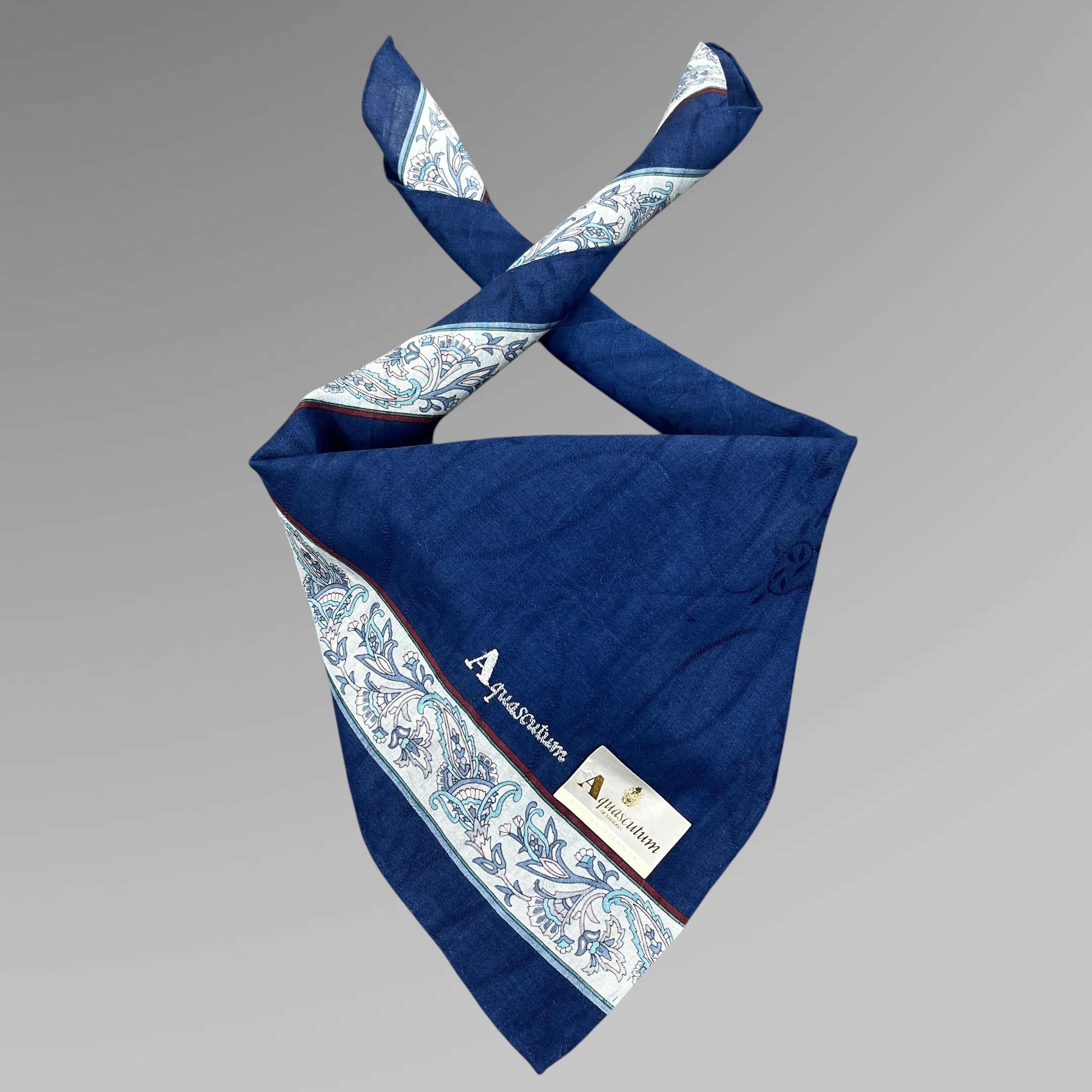 Aquascutum Aquascutum Handkerchief / Bandana / Neckerchief B191 Size ONE SIZE - 9 Thumbnail