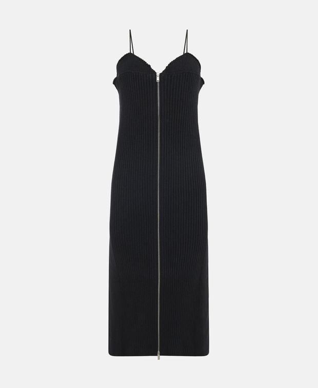 Jil Sander Ribbed dress Size XXS / US 00 / IT 34 - 1 Thumbnail