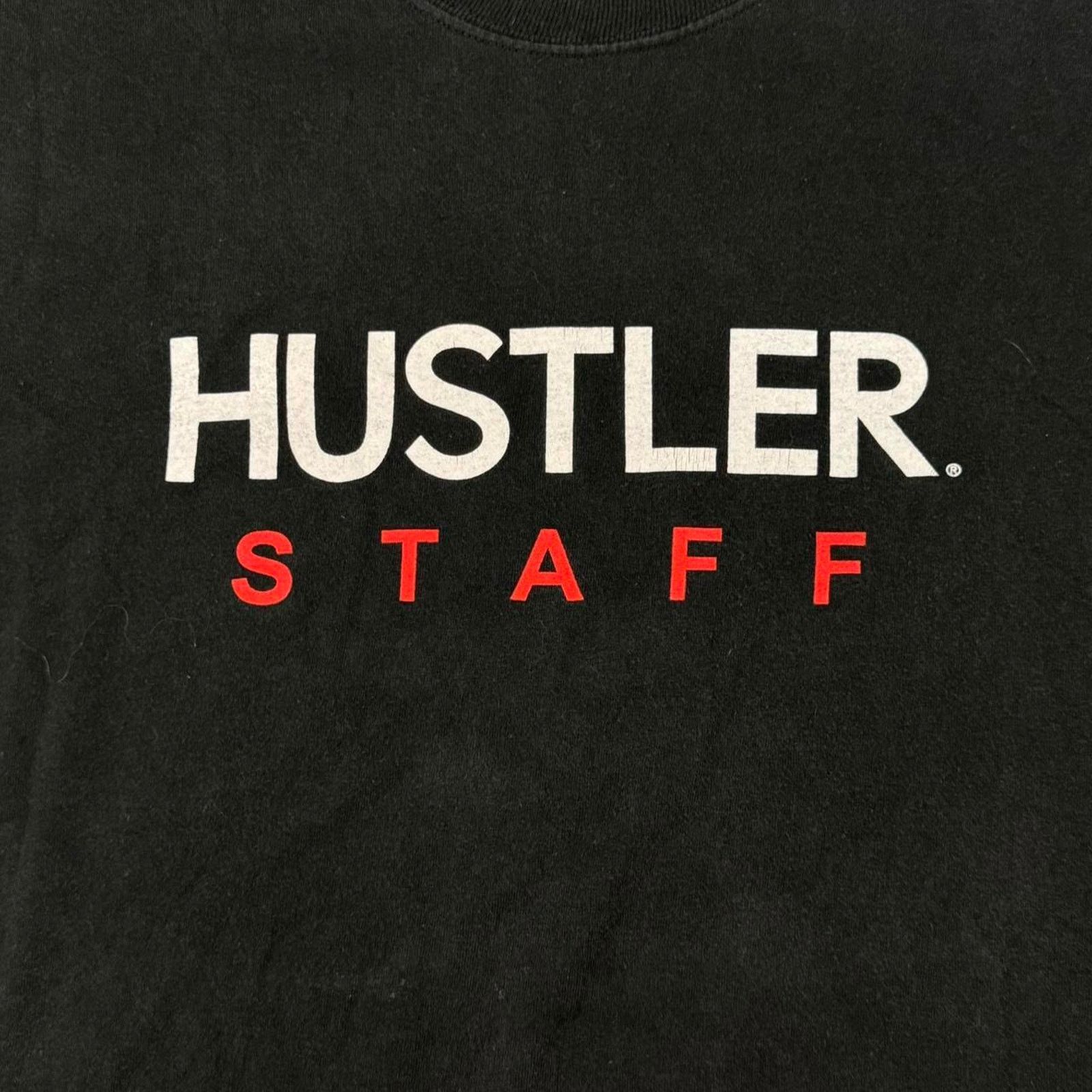 Playboy × Vintage VINTAGE Y2K HUSTLER STAFF RELAX IT’S JUST SEX PROMO TEE: Size US XL / EU 56 / 4 - 2 Thumbnail