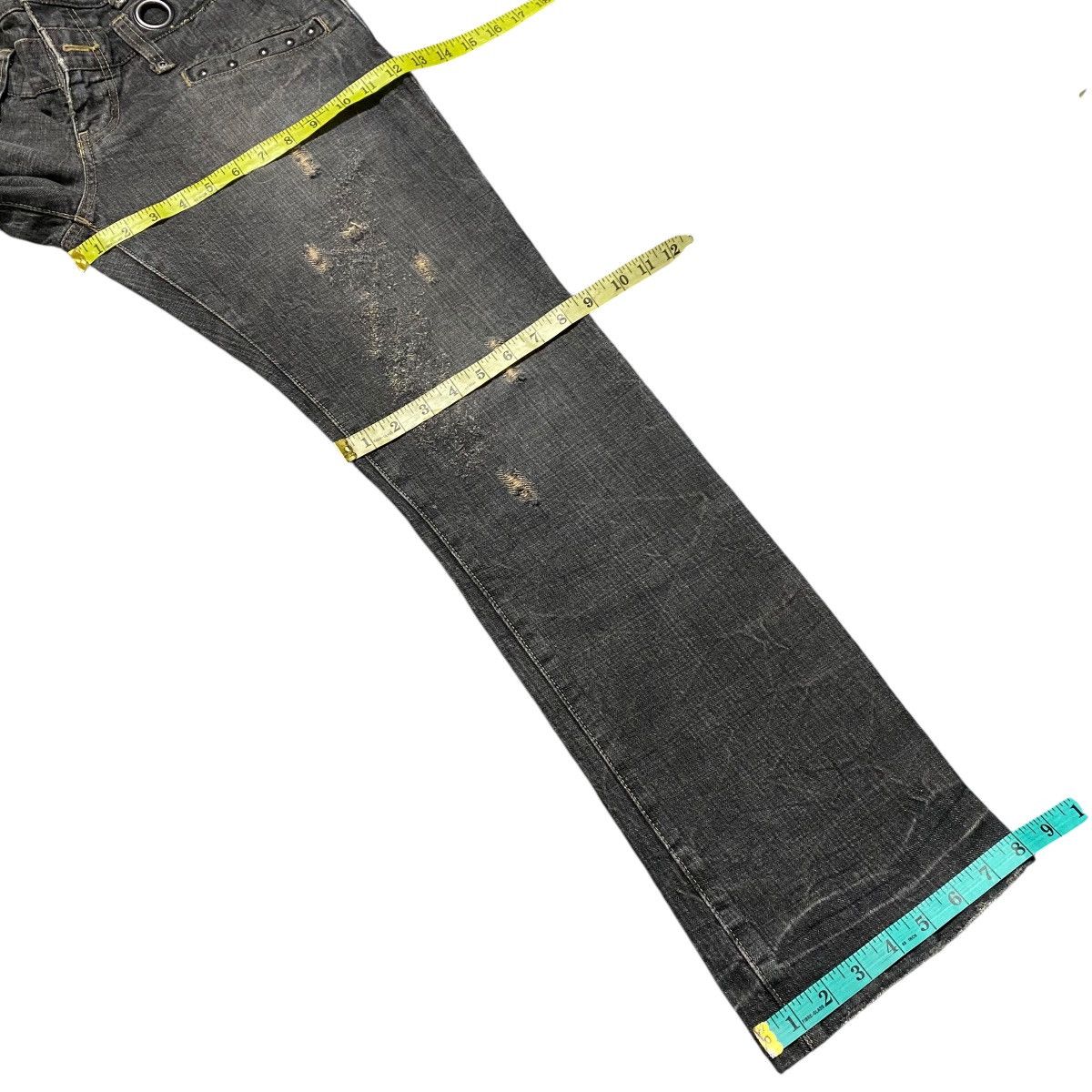 Japanese Brand Japanese Brand Denim Double Waist Jeans Size US 34 / EU 50 - 19 Thumbnail