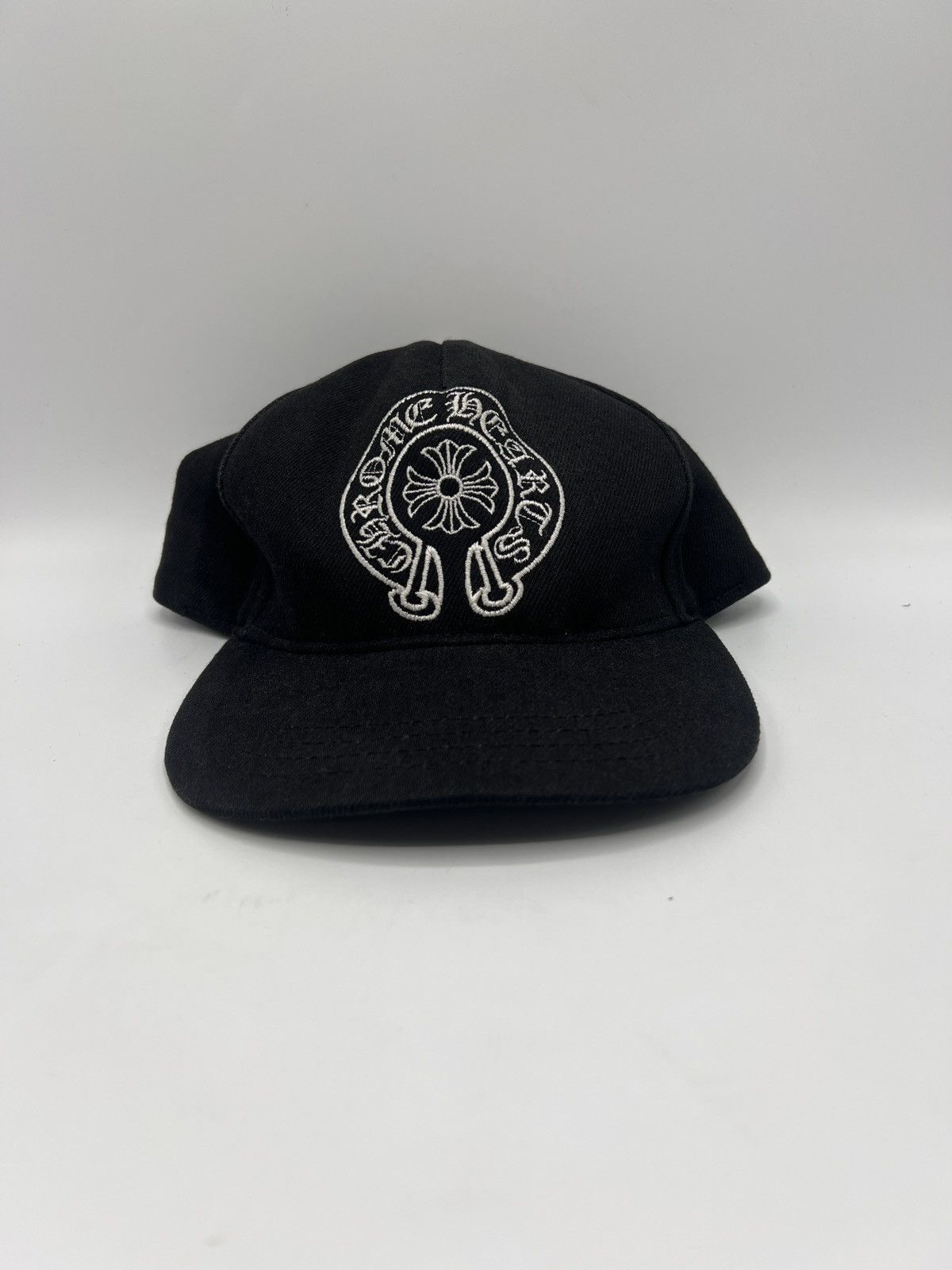 Chrome Hearts Chrome Hearts Horseshoe Black Baseball Hat