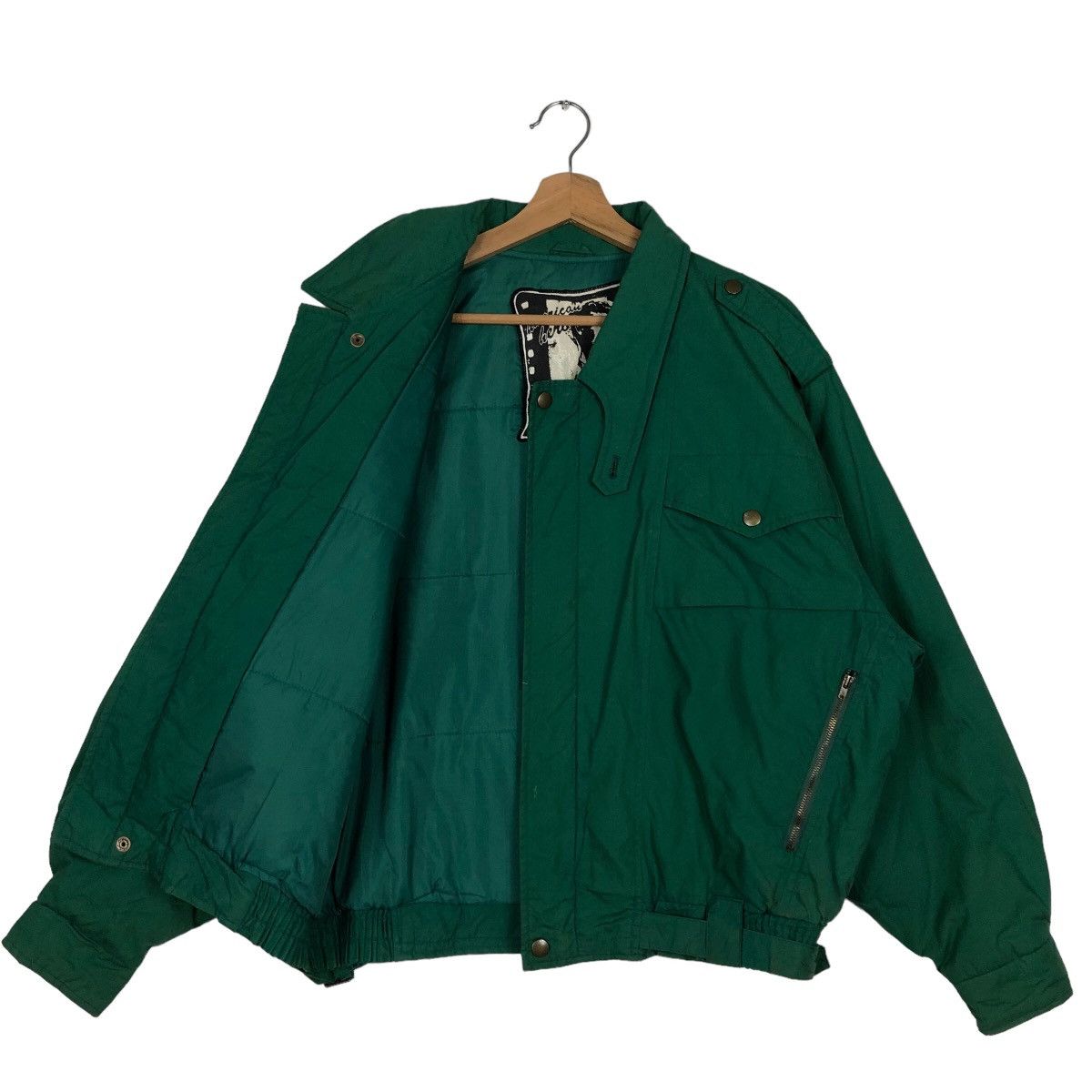 Japanese Brand Vintage Bondage Biker Parachute Bomber Jacket American Hero Size US M / EU 48-50 / 2 - 8 Thumbnail