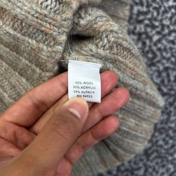 Banana Republic Banana Republic Sweater Women Cable Knit Wool Alpaca M Size M / US 6-8 / IT 42-44 - 3 Thumbnail