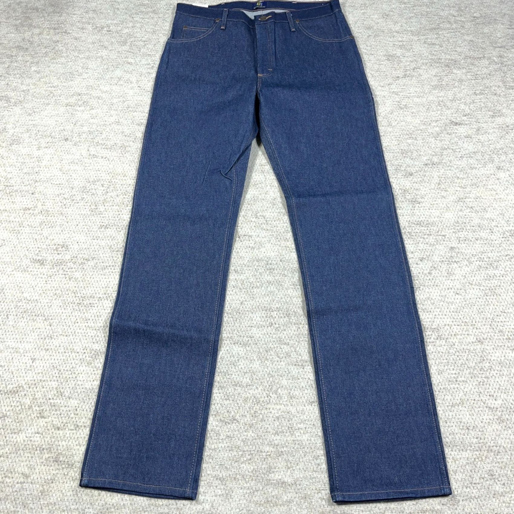Wrangler Wrangler Jeans Men 36x38 Cowboy Cut Regular Fit 13MWZ Dark Rodeo Western Jeans Size US 36 / EU 52 - 3 Thumbnail