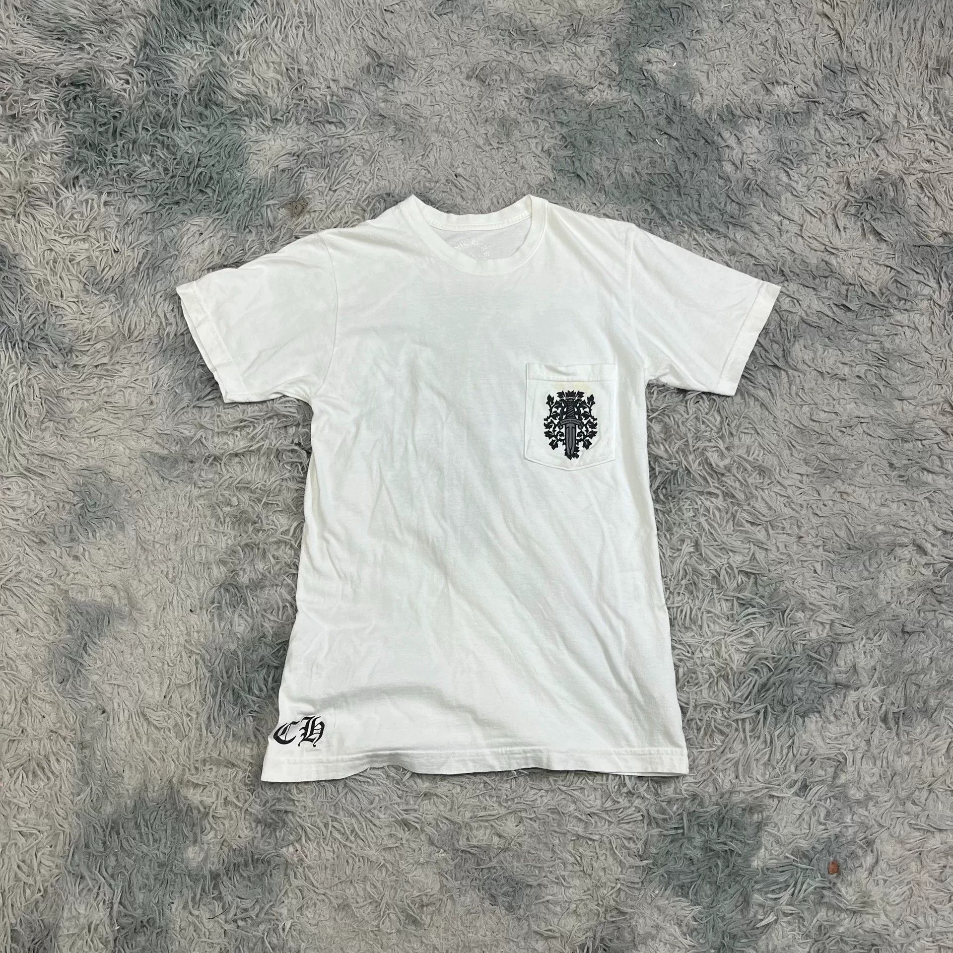 Chrome Hearts Chrome Hearts White Short Sleeve T-Shirt Size US S / EU 44-46 / 1 - 1 Thumbnail