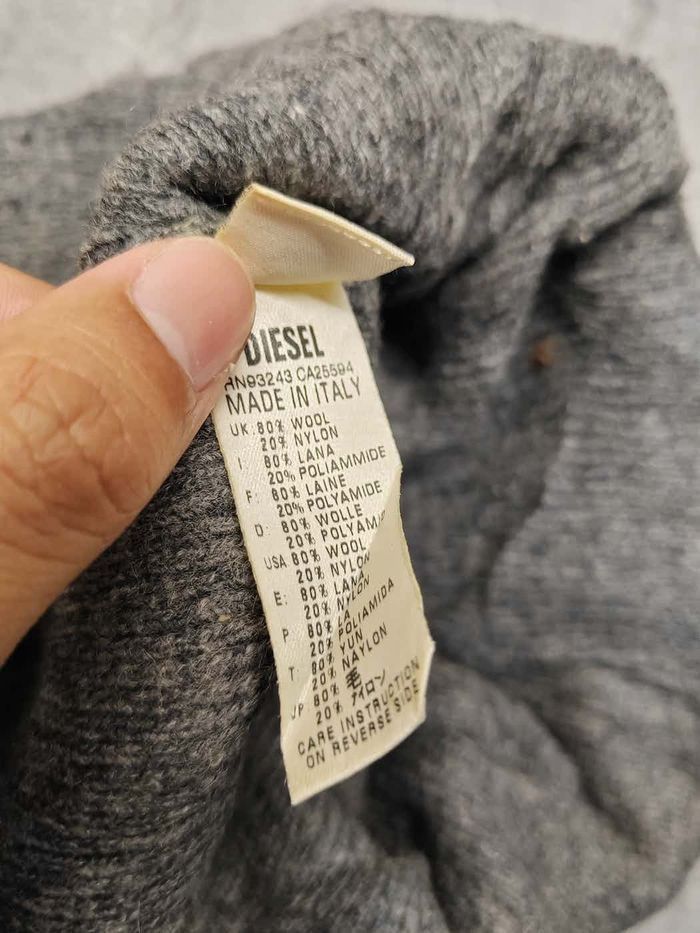 Diesel Vintage Diesel Beanie (Made In Italy) Size ONE SIZE - 5 Thumbnail