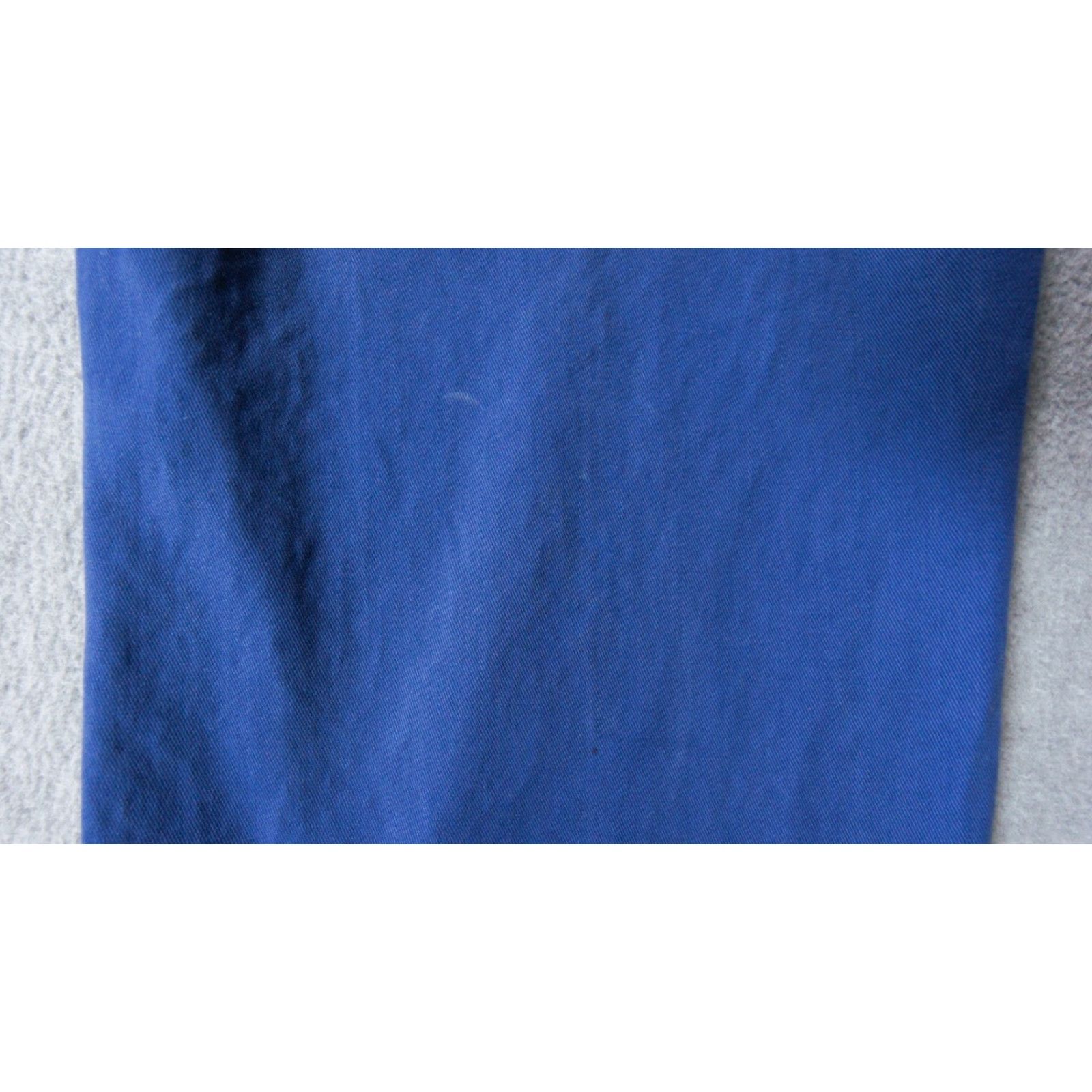 Brooks Brothers VINTAGE: No is not vintage, so skip. Brooks Brothers Pants Mens 32x28 Blue Chino Trousers Flat Front Preppy Adult Size US 32 / EU 48 - 7 Thumbnail