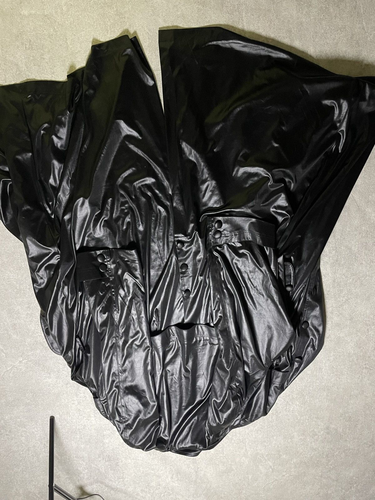 If Six Was Nine Skull Vintage Japanese Black Trench – Shadow Silence Size US L / EU 52-54 / 3 - 9 Thumbnail