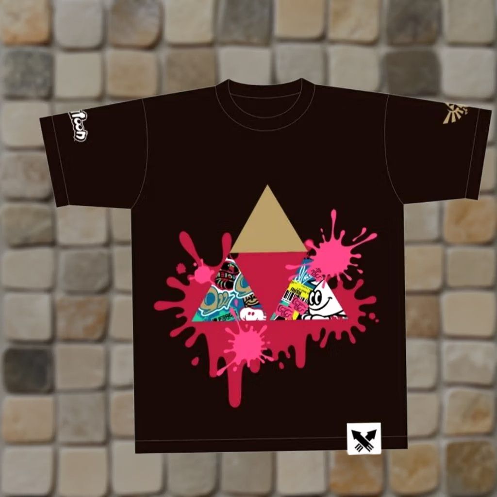 Vintage Splatoon 3 X The Legend of Zelda Splatfest T-shirt XL Size Unisex Adults Red Short Sleeve Shirt Ganondorf Theme Video Games Size US XL / EU 56 / 4 - 1 Thumbnail