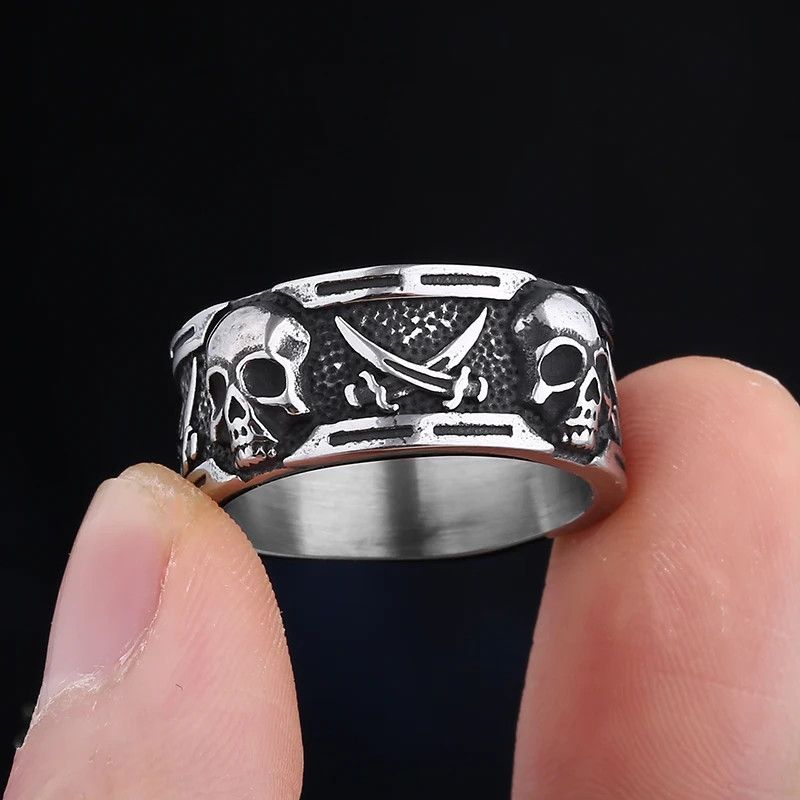 Japanese Brand × Jewelry × Vintage Two Skull Ring Size ONE SIZE - 5 Thumbnail