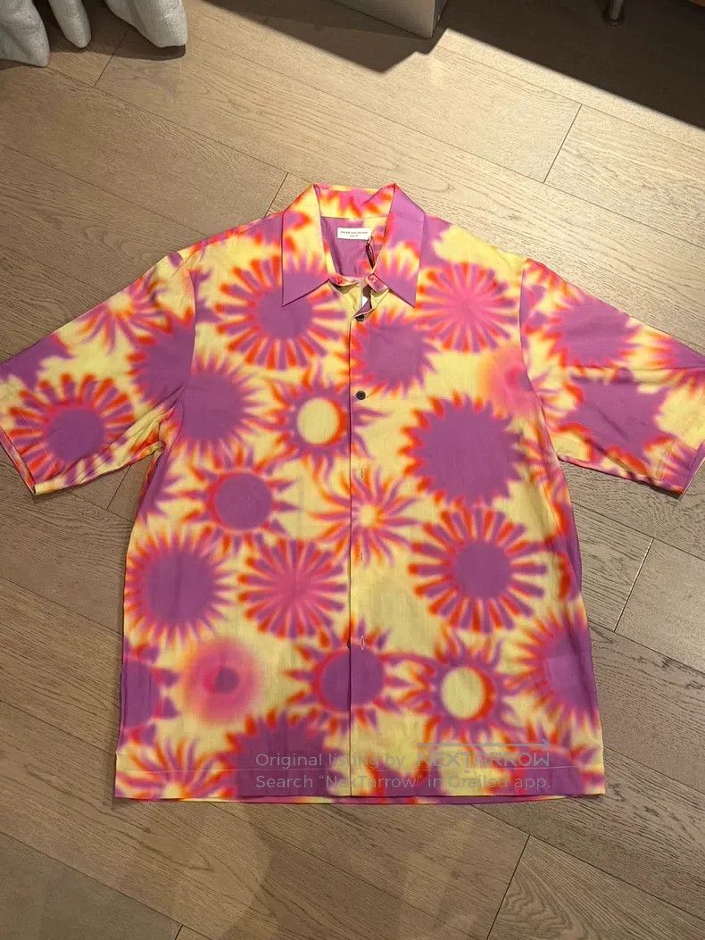 Dries Van Noten Dries Van Noten Short-sleeved pink top Size US S / EU 44-46 / 1 - 3 Thumbnail