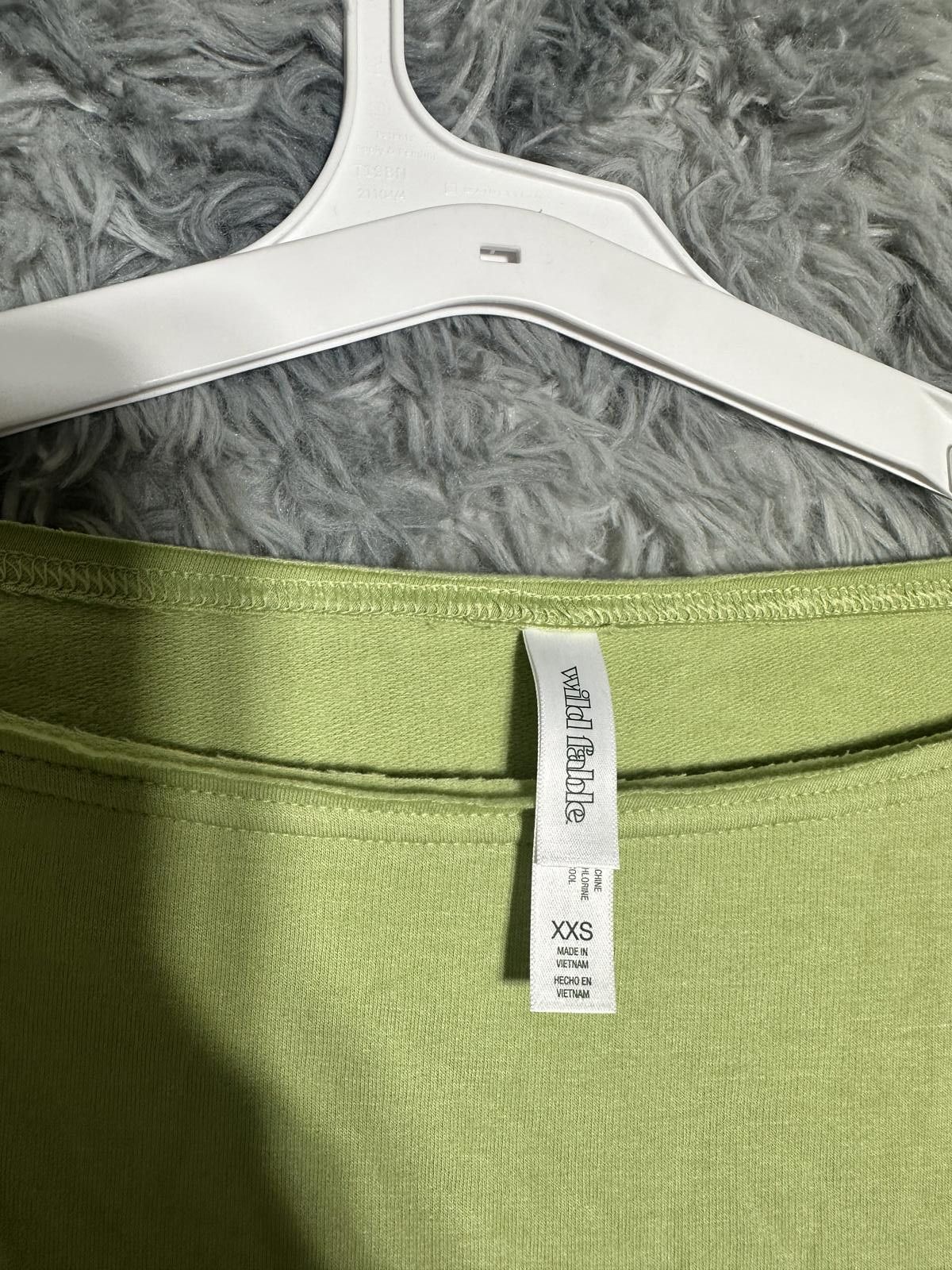 Other Wild fable Light Green Sweatshirt Size XXS Size XXS / US 00 / IT 34 - 4 Thumbnail