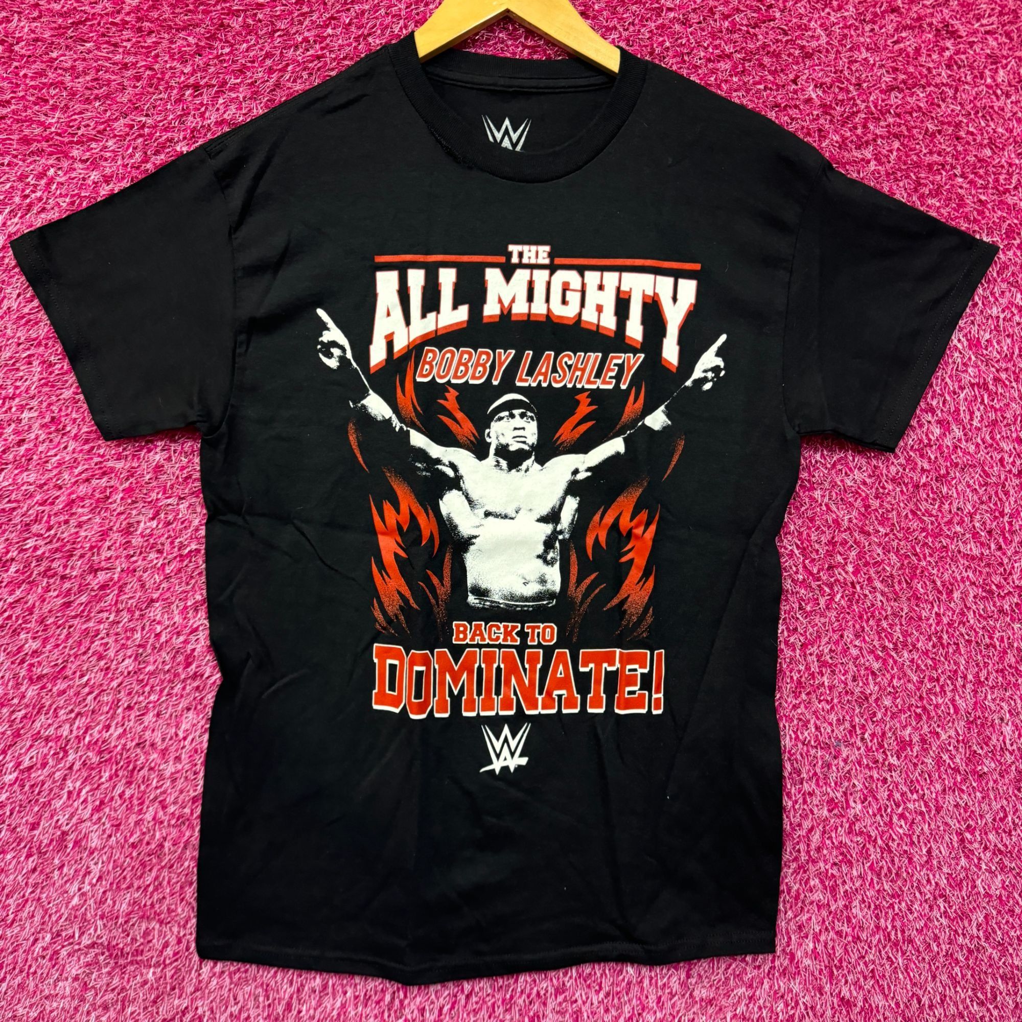 WWE The All Mighty Bobby Lashley Back 2 Dominate WWE Promo Tee M Size US M / EU 48-50 / 2 - 1 Thumbnail
