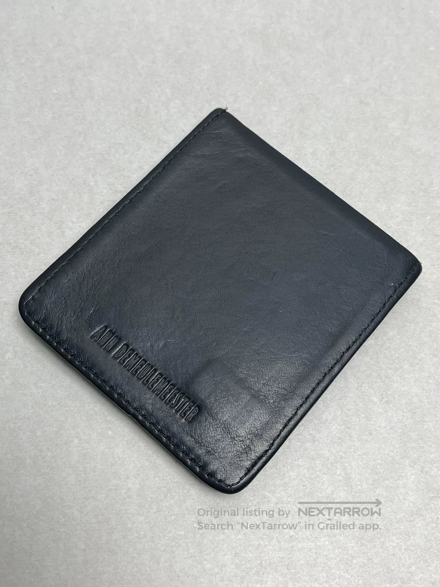 Ann Demeulemeester Ann Demeulemeester Leather Coin Purse. Size ONE SIZE - 3 Thumbnail