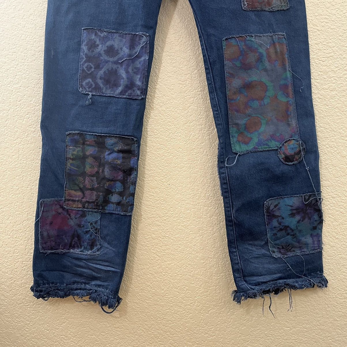Levi's Levi's Barbie Ferreira Patchwork Jeans Size US 34 / EU 50 - 6 Thumbnail