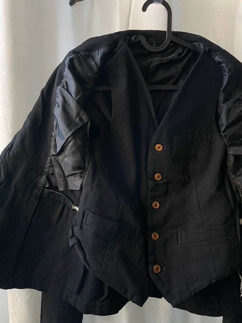Comme des Garcons Comme des Garçons Medieval Women's Black Double Felted Main Size US XS / EU 42 / 0 - 4 Thumbnail