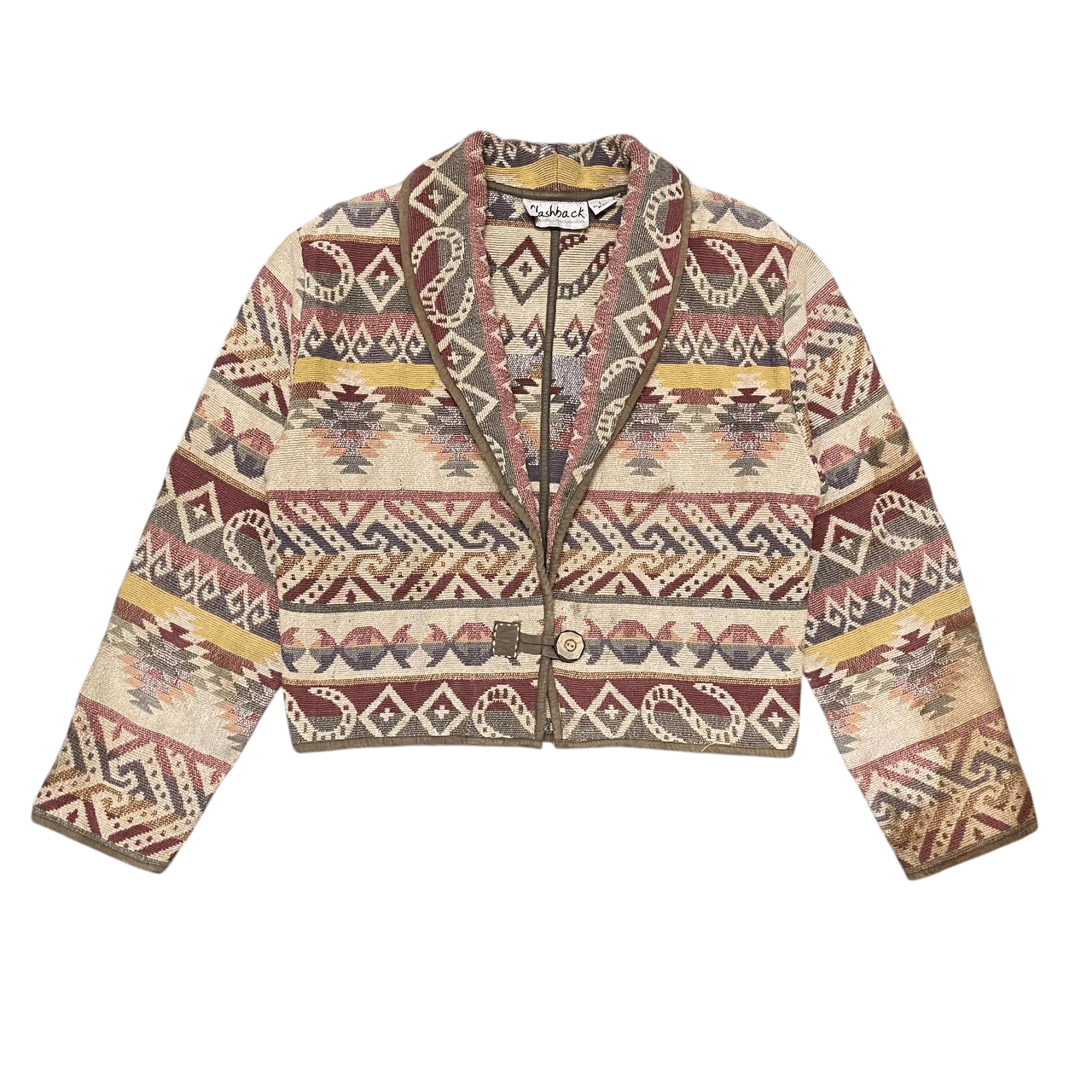 Japanese Brand Vintage Flashback Native Navajo Aztec Jacket Size L / US 10 / IT 46 - 1 Thumbnail