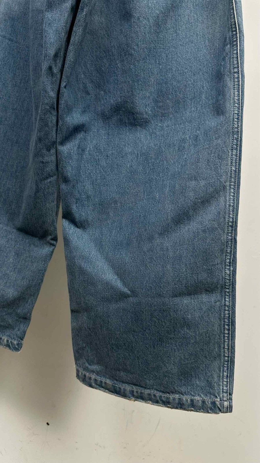 Kapital Kountry Kapital Distressed Double-Knee Baggy Jeans Size US 33 - 7 Thumbnail